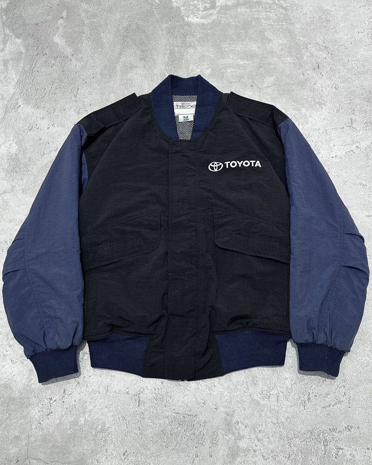 Japanese Brand × Vintage Vintage Toyota Tecno Racing Jacket Size US M / EU 48-50 / 2 - 1 Thumbnail