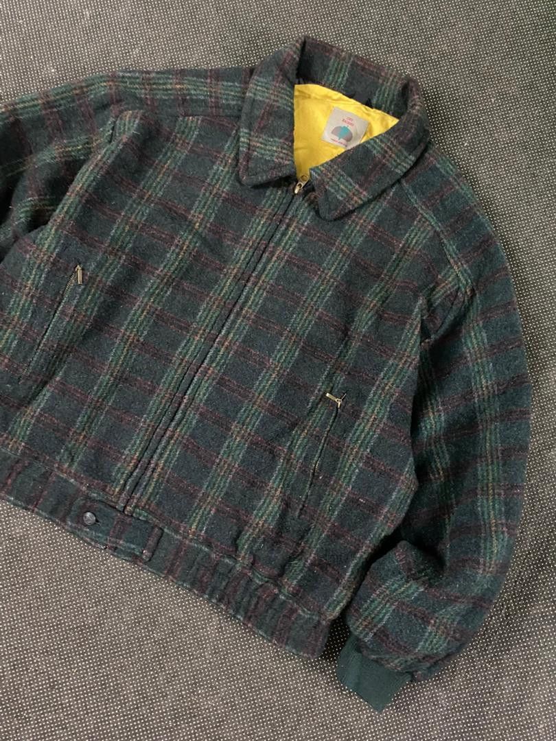 Vintage Vintage JIMY MACROAD WOOL BOMBERS JACKET STYLE Size US M / EU 48-50 / 2 - 2 Thumbnail