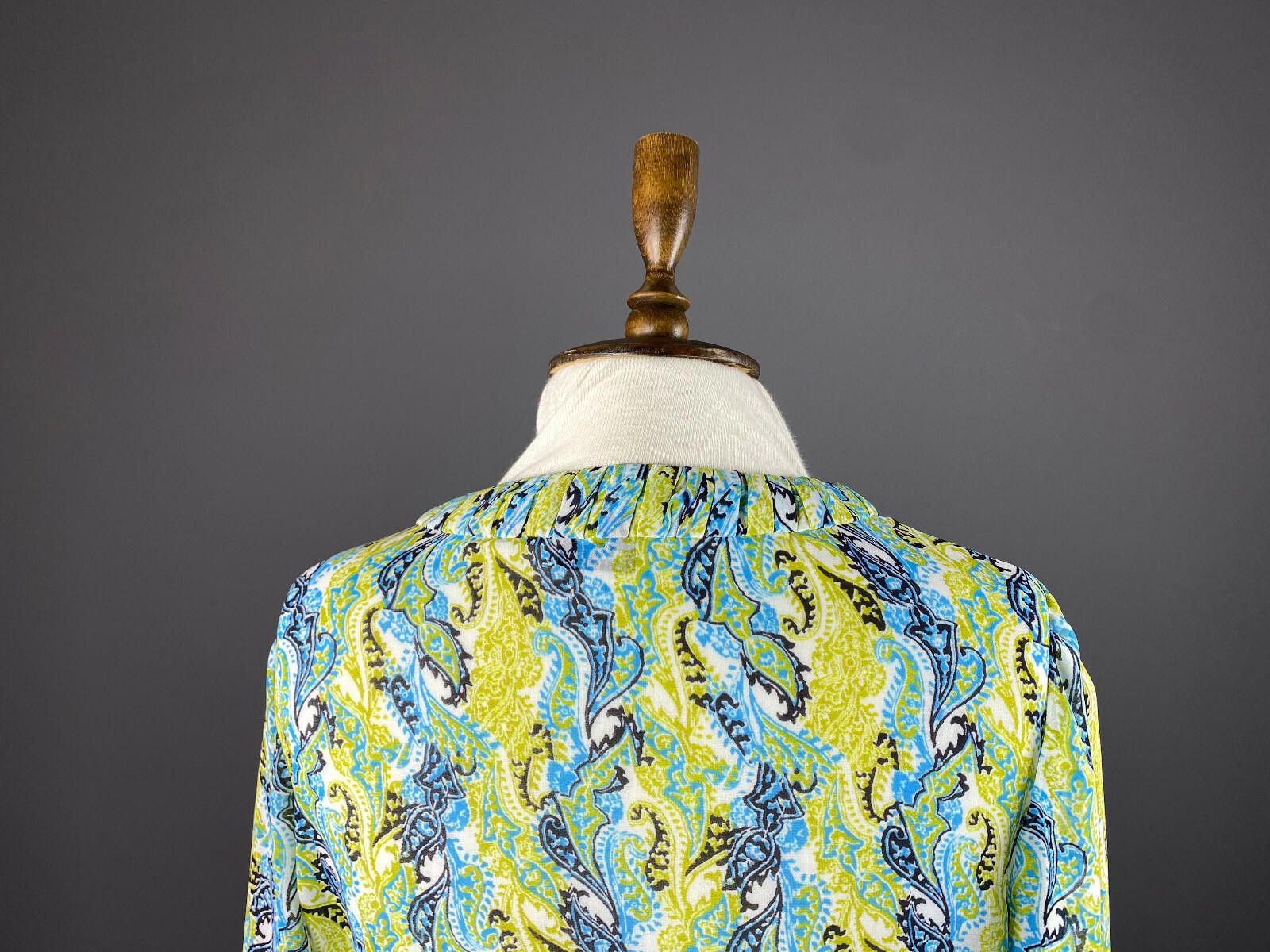 Melvin & Hamilton Ladies Malvin Multicolor Floral Belted Tunic Dress Size 38 Size M / US 6-8 / IT 42-44 - 6 Thumbnail