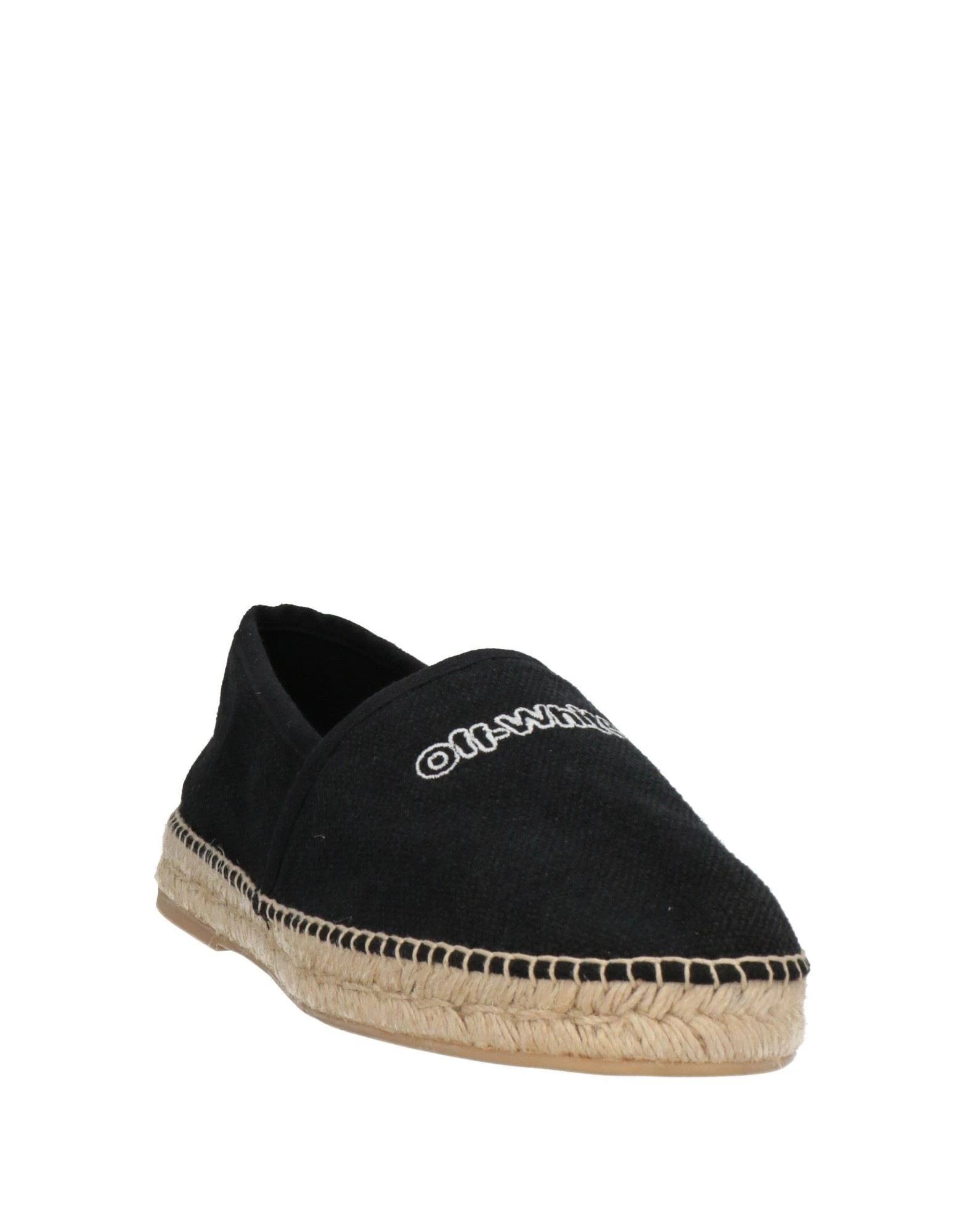 Off-White o1rshd1 Espadrille Canvas in Black Size US 9 / EU 42 - 4 Thumbnail