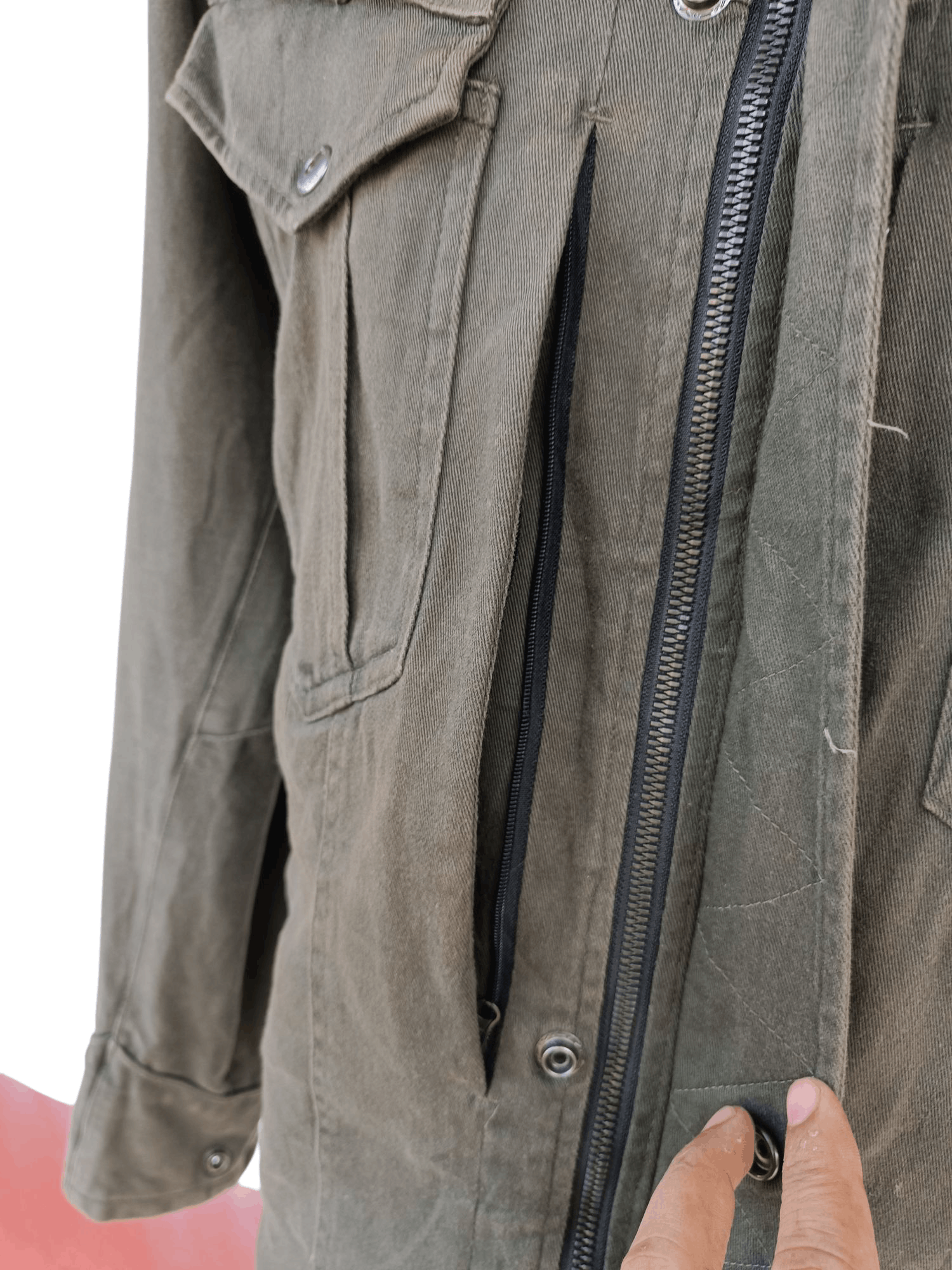 Japanese Brand Fieldcore Military Hoodie Style Jacket Rare Design SW012 Size US S / EU 44-46 / 1 - 14 Thumbnail