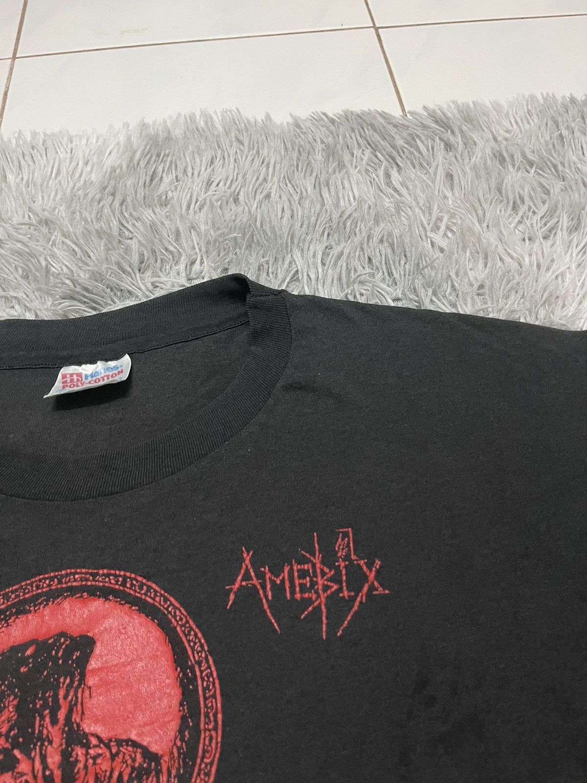 Band Tees VERY RARE 90s AMEBIX CRUST PUNK TRUE VINTAGE TSHIRT Size US L / EU 52-54 / 3 - 6 Thumbnail