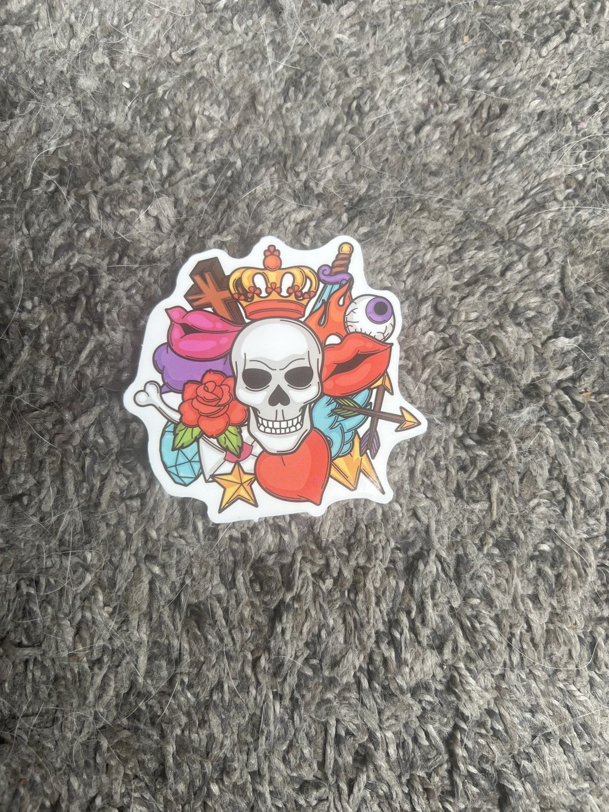 Hypebeast Retro Tattoo Symbols Sticker Size ONE SIZE - 1 Thumbnail