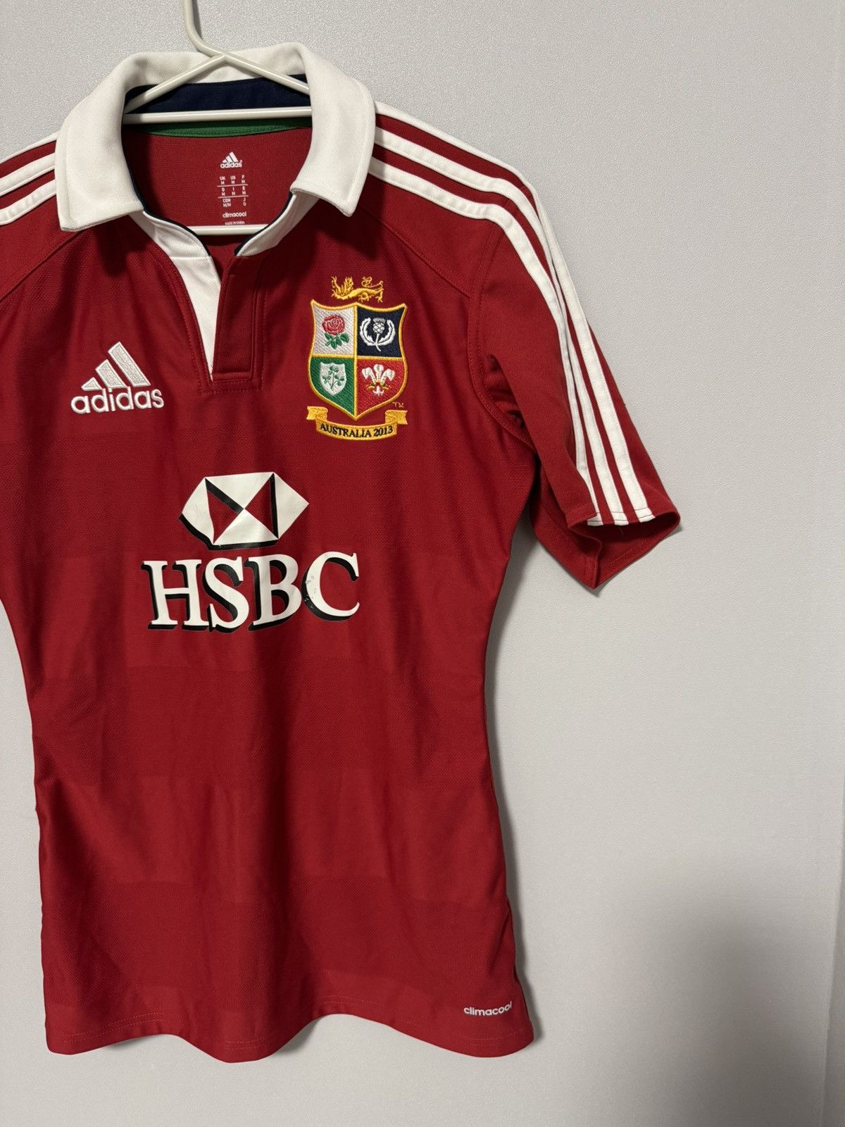 Adidas British Lions 2013 Australia National Rugby Adidas HSBC M Size US M / EU 48-50 / 2 - 3 Thumbnail