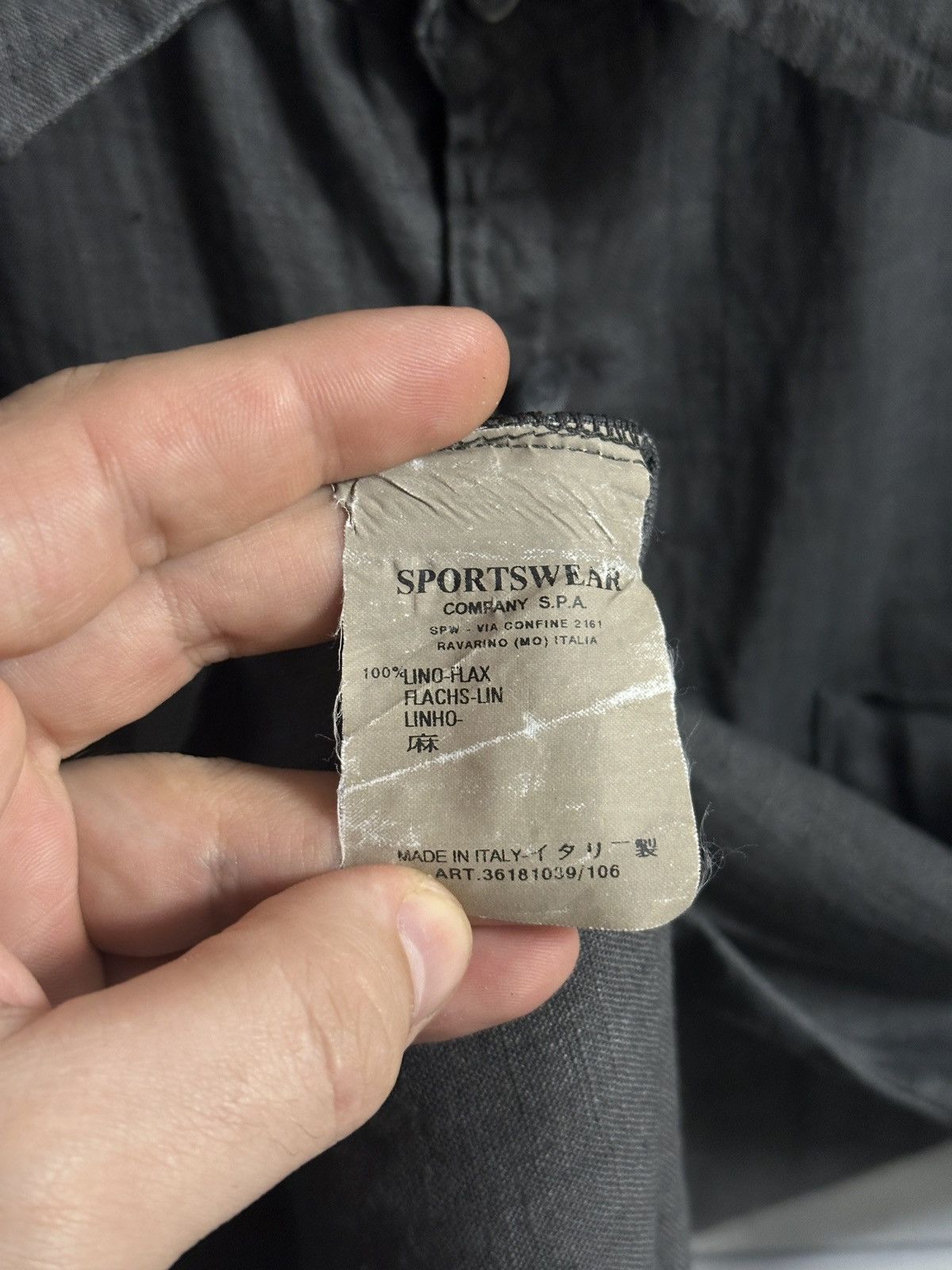 C.P. Company Rare Vintage 100% Lino-Flax C.P. Company Size 5 Size US L / EU 52-54 / 3 - 9 Thumbnail