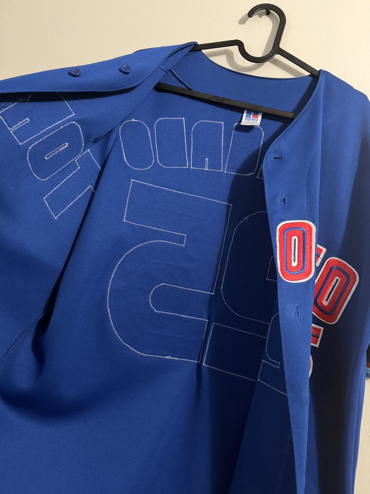 MLB 2001 Russell Athletic Toronto Blue Jays Delgado MLB Jersey Size US M / EU 48-50 / 2 - 11 Thumbnail