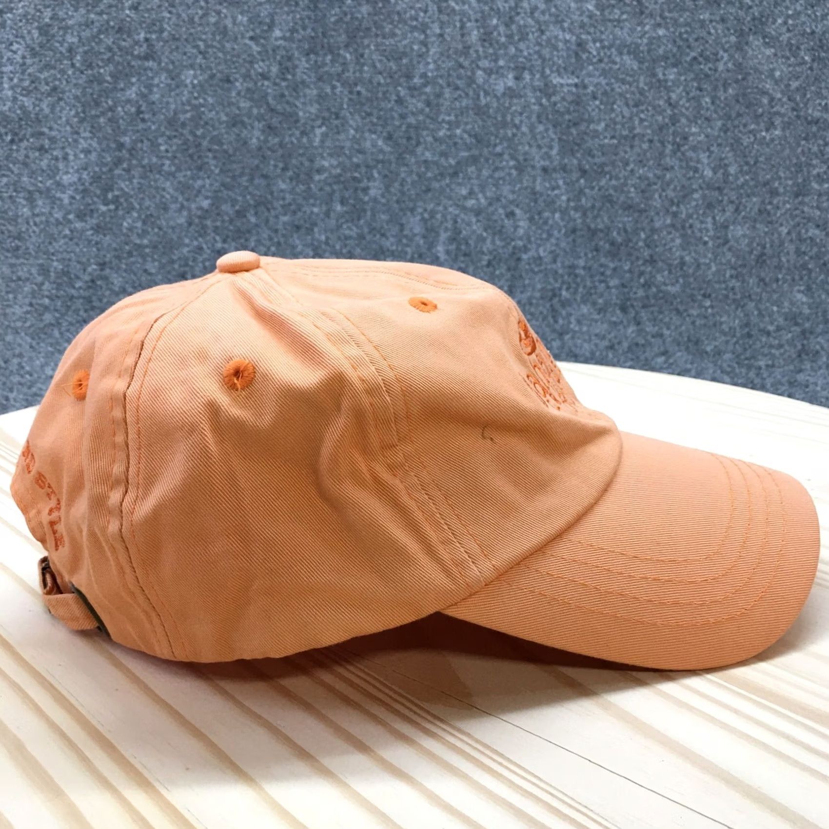 Logo 7 Bahama Cruise Baseball Cap Men Orange OS Adjustable Curved Brim Embroidered Logo Size ONE SIZE - 5 Thumbnail
