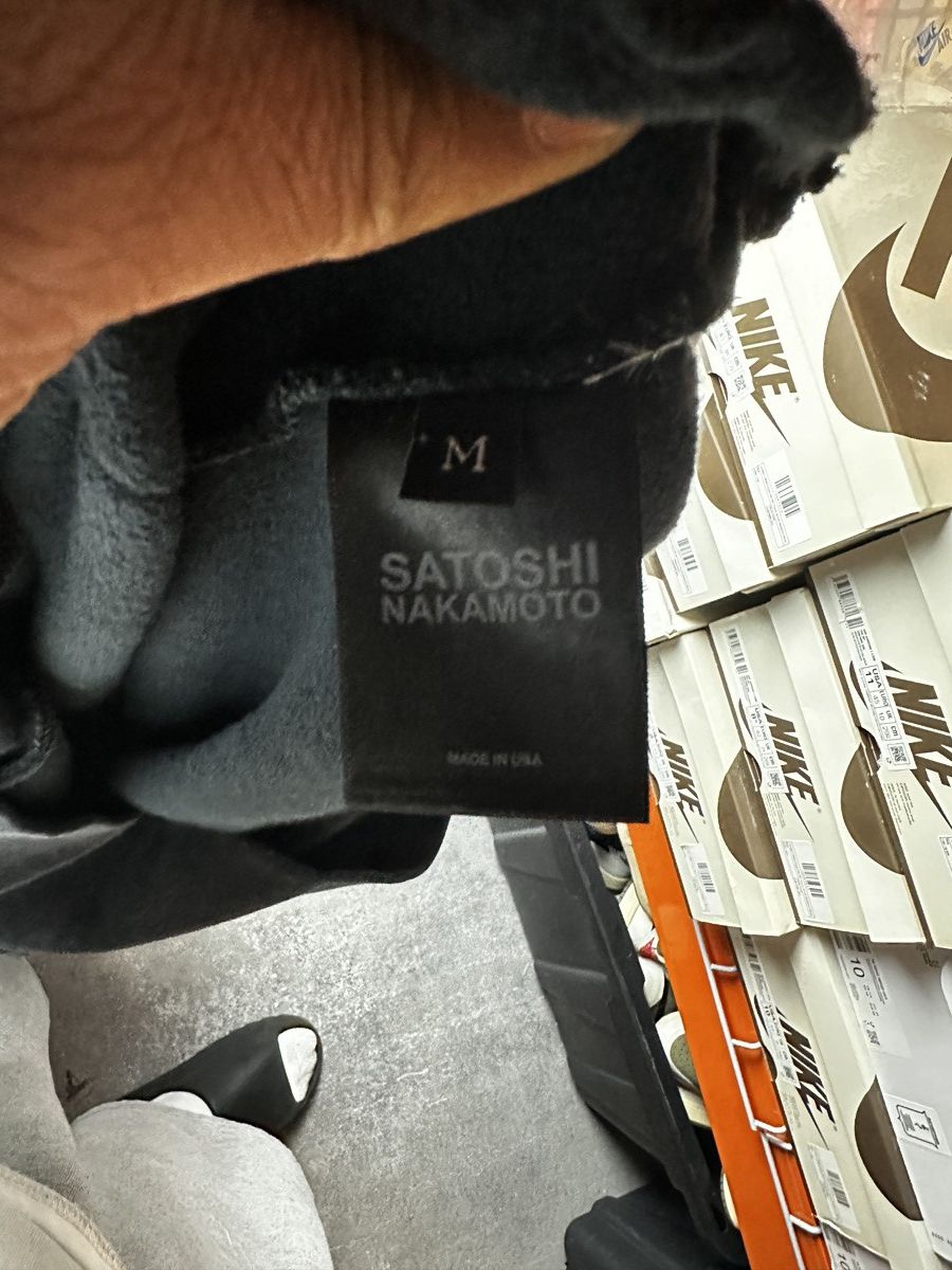 Satoshi Nakamoto Satoshi Nakamoto Star Studded Hoodie Black Grey Size US M / EU 48-50 / 2 - 6 Thumbnail