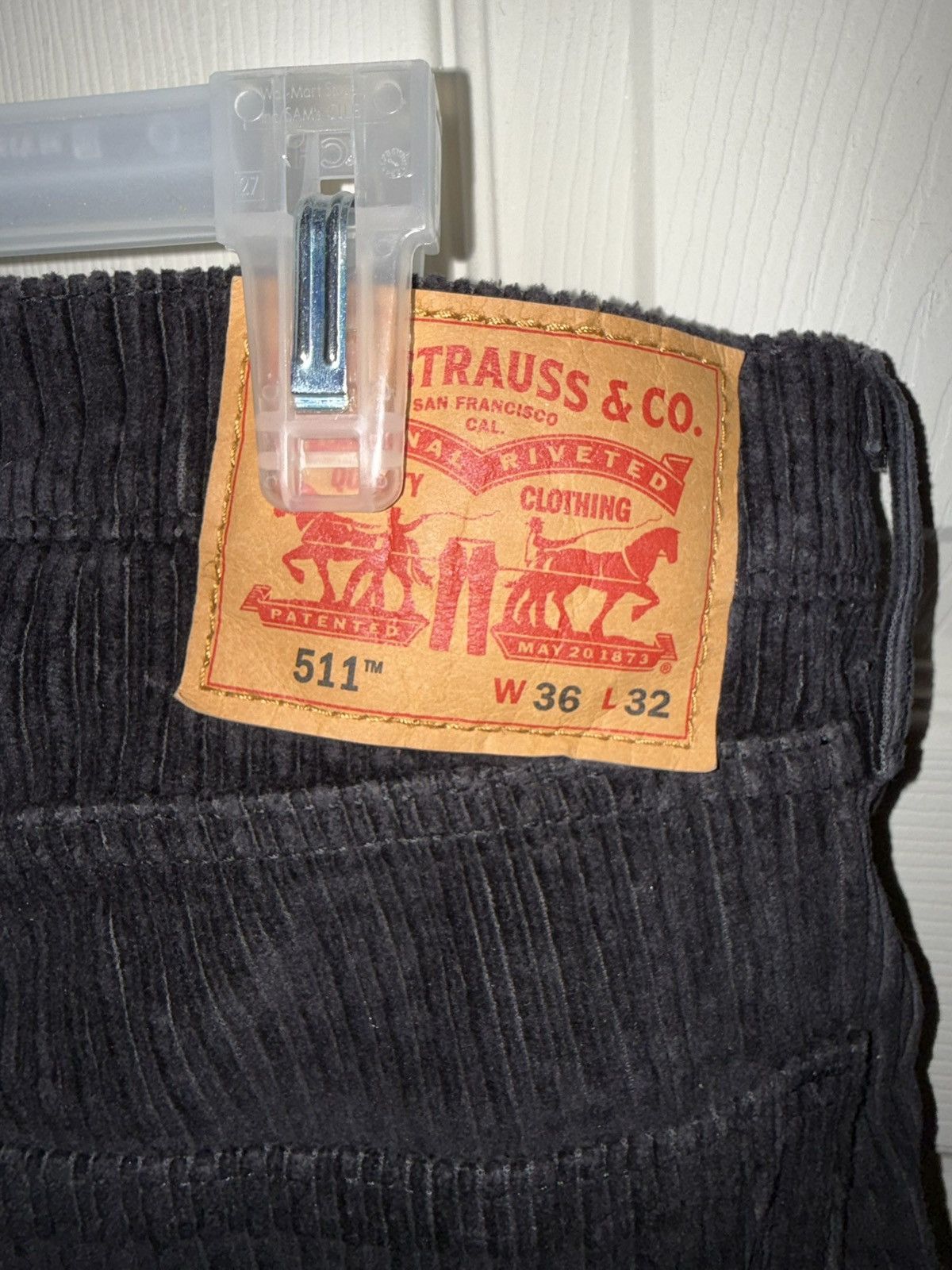 Levi's Levi’s Black Corduroy Pants Size US 36 / EU 52 - 3 Thumbnail
