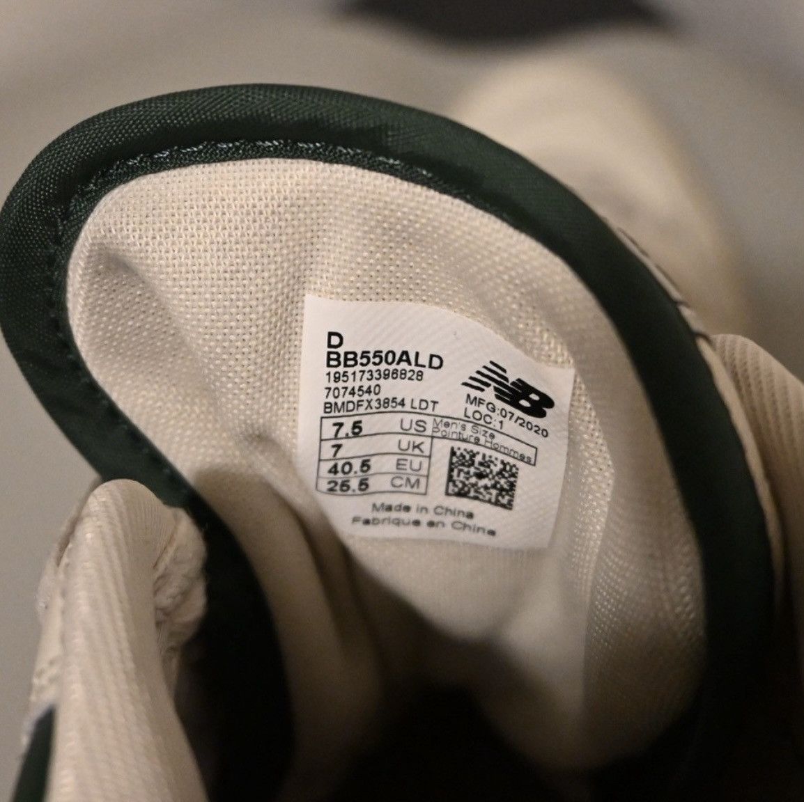 Aime Leon Dore Aime Leon Dore X New Balance 550 size 7.5 Size US 7.5 / EU 40-41 - 5 Thumbnail