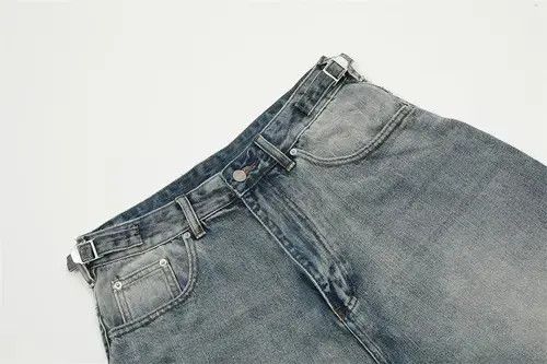 Other American street loose casual wide-leg ripped denim shorts Size US 32 / EU 48 - 4 Thumbnail