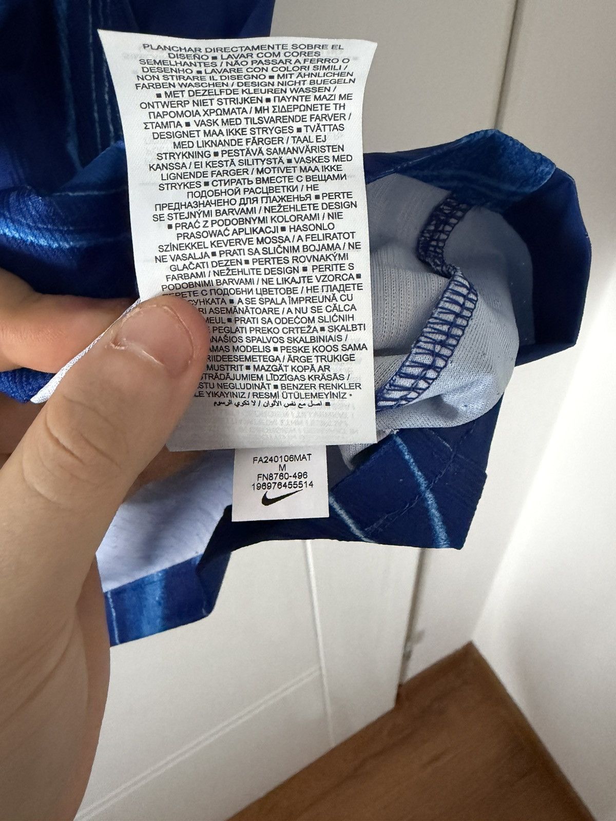 Chelsea nike 2024/2025 domowa meczowa ADV — zdjęcie 5