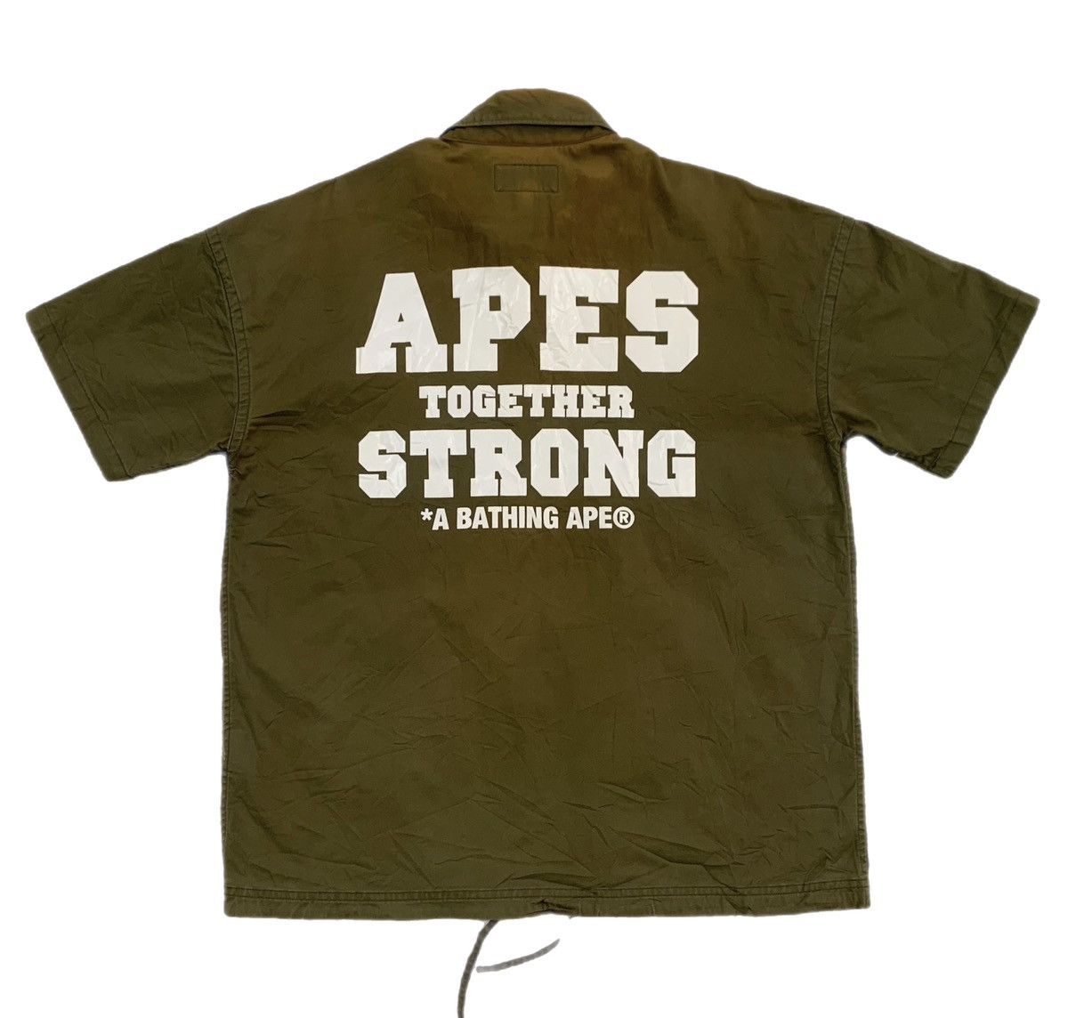 Bape Vintage BAPE Collar Tee Size US M / EU 48-50 / 2 - 2 Thumbnail