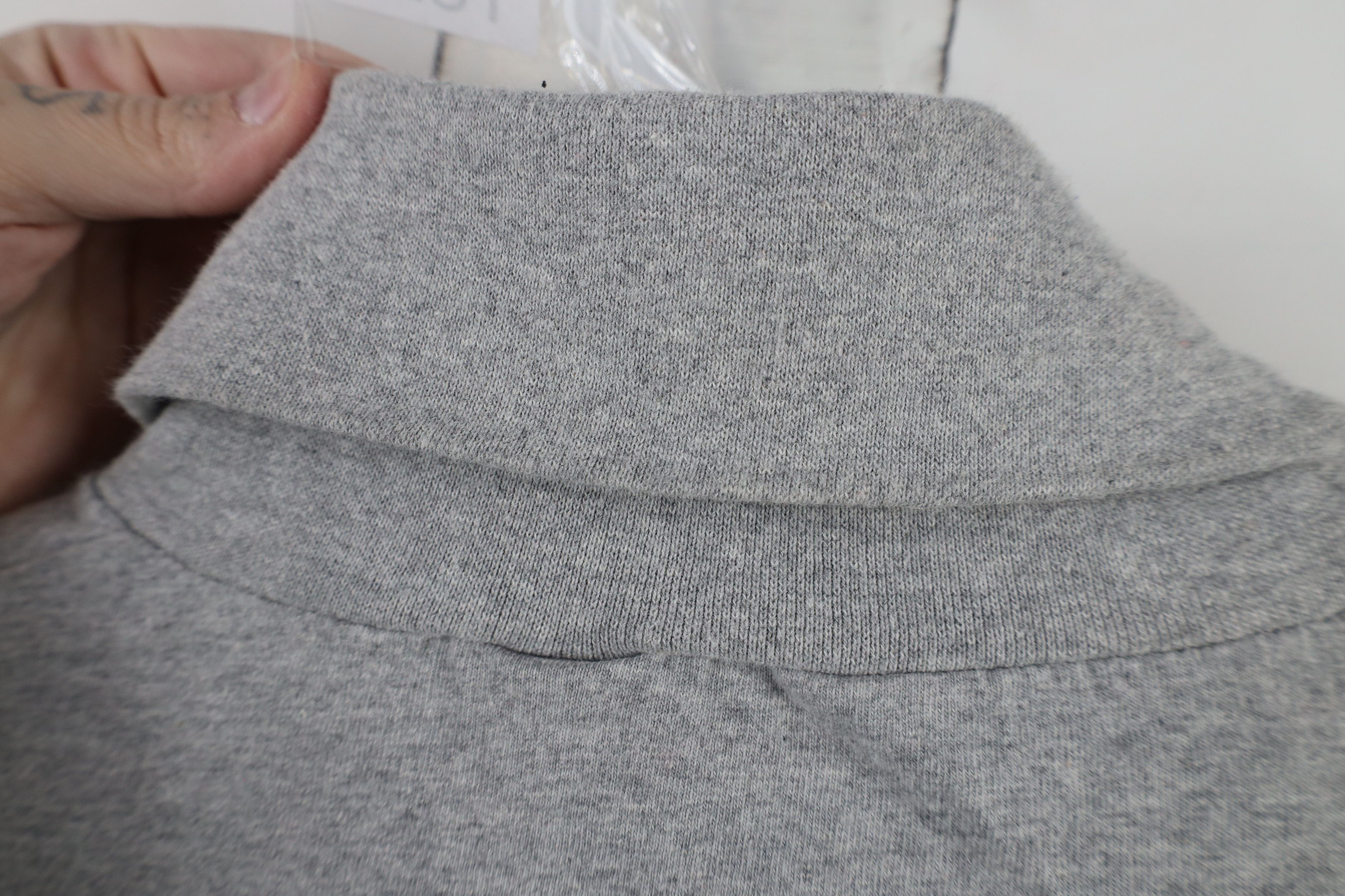 Champion × Vintage Vintage 90s Champion Logo Long Sleeve Turtleneck T-Shirt Size US M / EU 48-50 / 2 - 9 Thumbnail