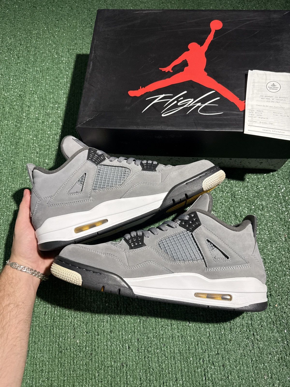 Jordan Brand Jordan 4 cool grey 2019 Size US 11 / EU 44 - 6 Thumbnail