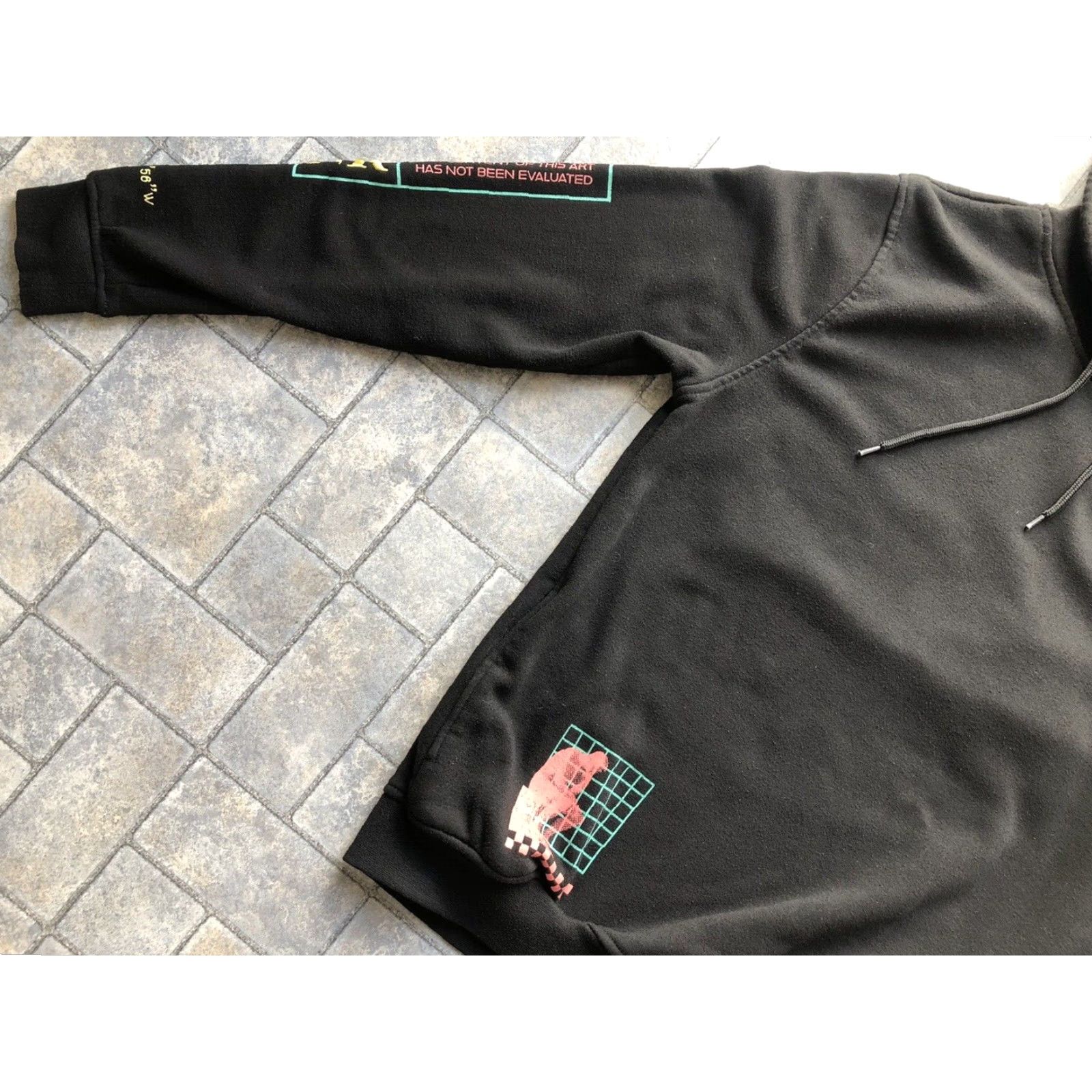 Vintage VINTAGE Brooklyn Mens Pullover Hoodie Black Size S Open Your Mind The Thinker Graphic Print Hipster Designer Grunge Hip Hop Walking Hiking Shirt? Size US S / EU 44-46 / 1 - 3 Thumbnail
