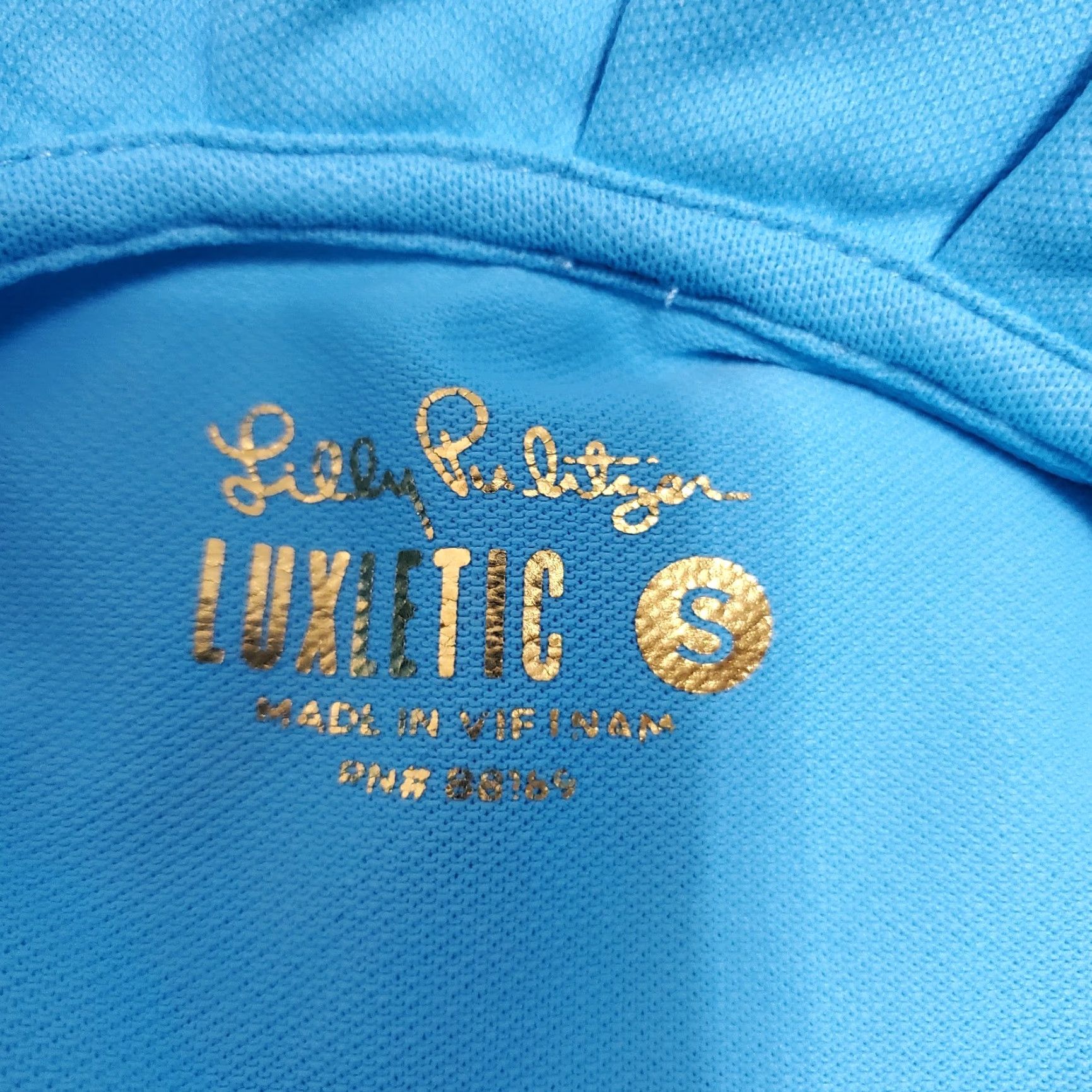 Lilly Pulitzer **Lilly Pulitzer Women's Blue Long Sleeve Ruffle Collar Polo Shirt** User: **Lilly Pulitzer Women's Blue Long Sleeve Ruffle Collar Polo Shirt** Size S / US 4 / IT 40 - 3 Thumbnail