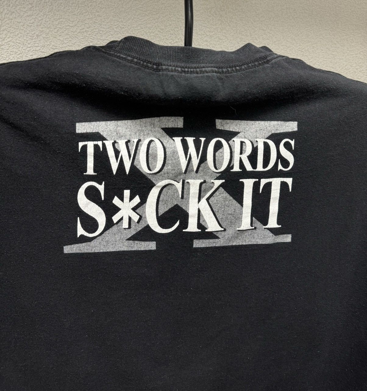 WWE D Generation X WWE two words suck it vintage t-shirt Xl Size US XL / EU 56 / 4 - 8 Thumbnail