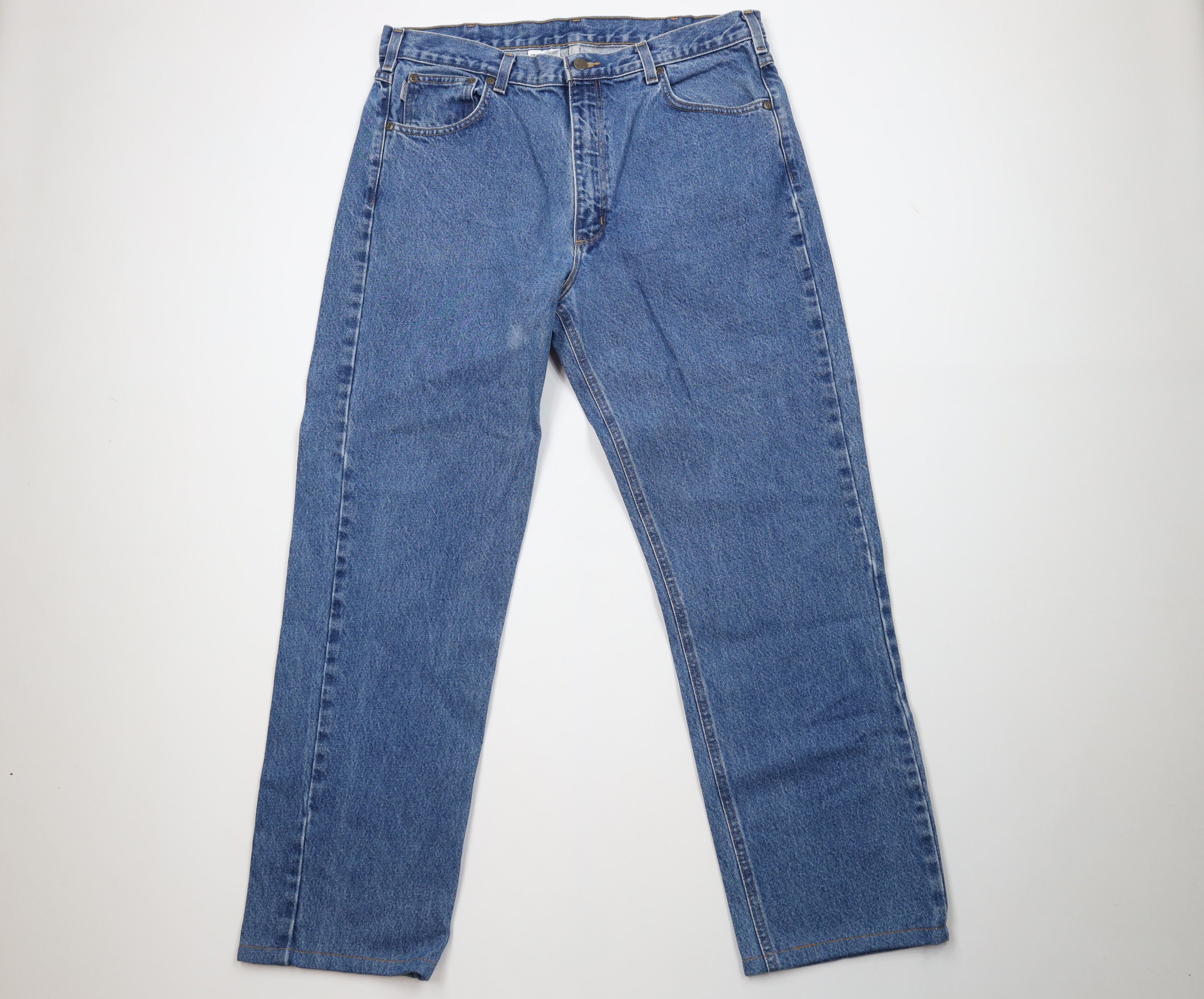 Carhartt Vintage Y2K Carhartt Traditional Fit Denim Jeans Blue Size US 38 / EU 54 - 1 Thumbnail