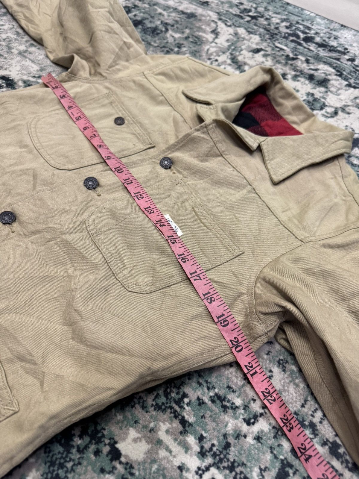 The Flat Head THE FLAT HEAD HCJ-01W HEAVY TWILL CHORE JACKET 3G0006 Size US M / EU 48-50 / 2 - 8 Thumbnail