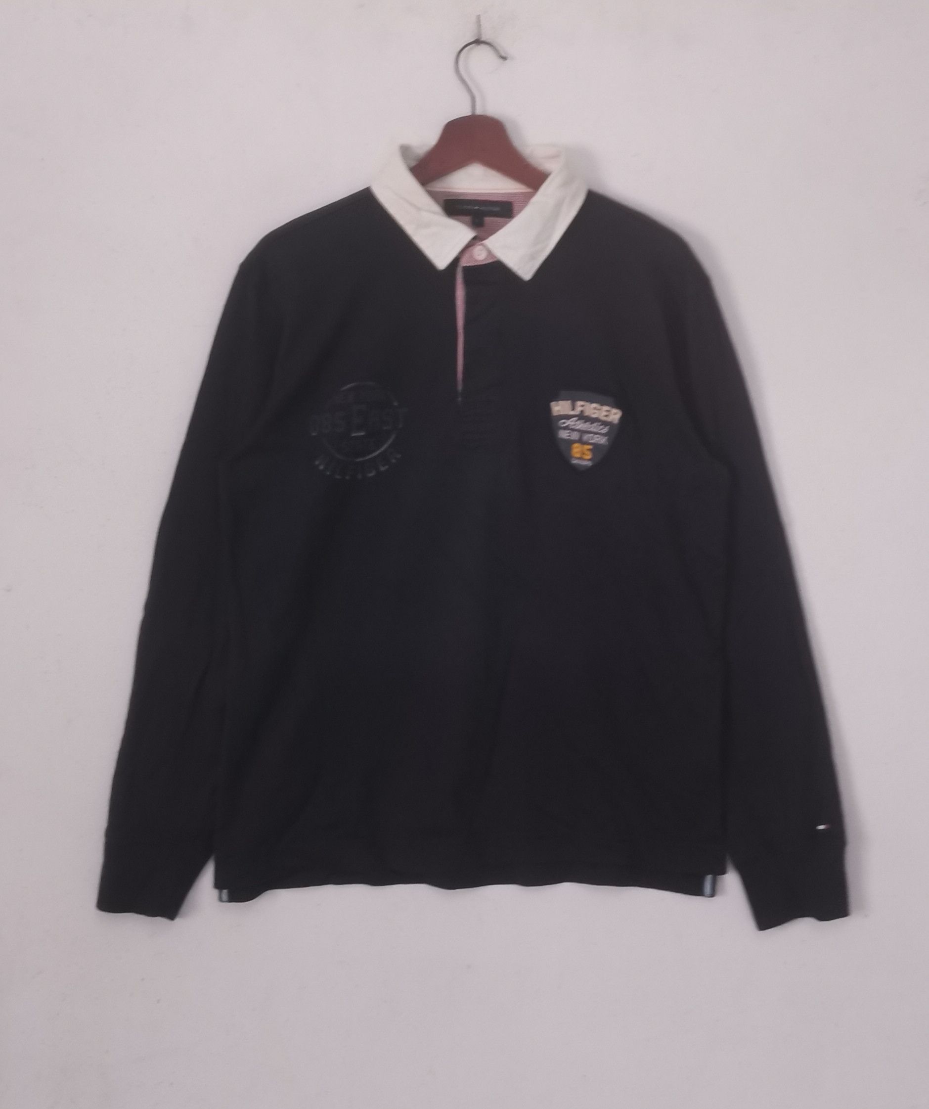 Tommy Hilfiger Rare Tommy hilfiger polos Long sleeve shirt Size US L / EU 52-54 / 3 - 1 Thumbnail