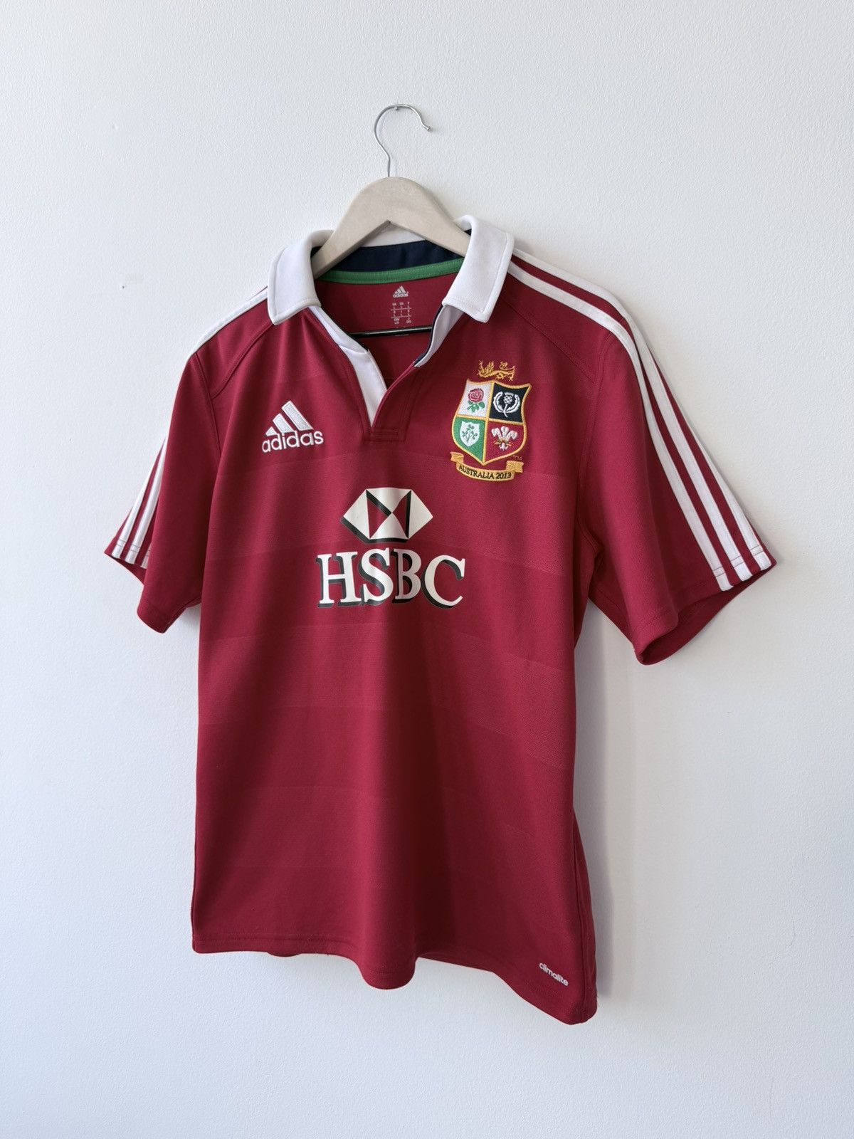 Adidas Adidas British Irish Lions 2012/2013 Home Rugby Jersey Size US L / EU 52-54 / 3 - 2 Thumbnail