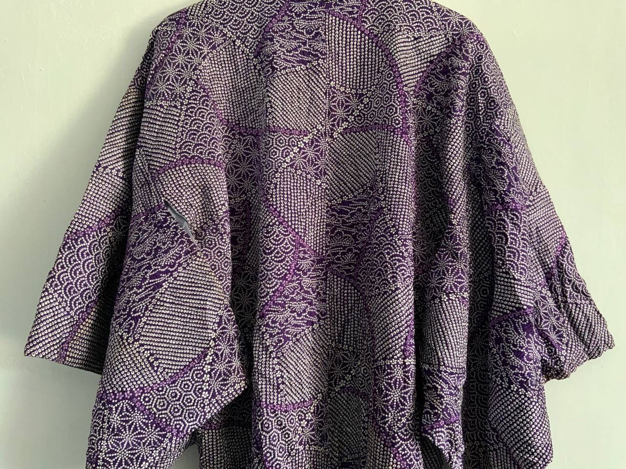 Japanese Brand Vintage Purple Silk Kimono Japan Size US M / EU 48-50 / 2 - 7 Thumbnail