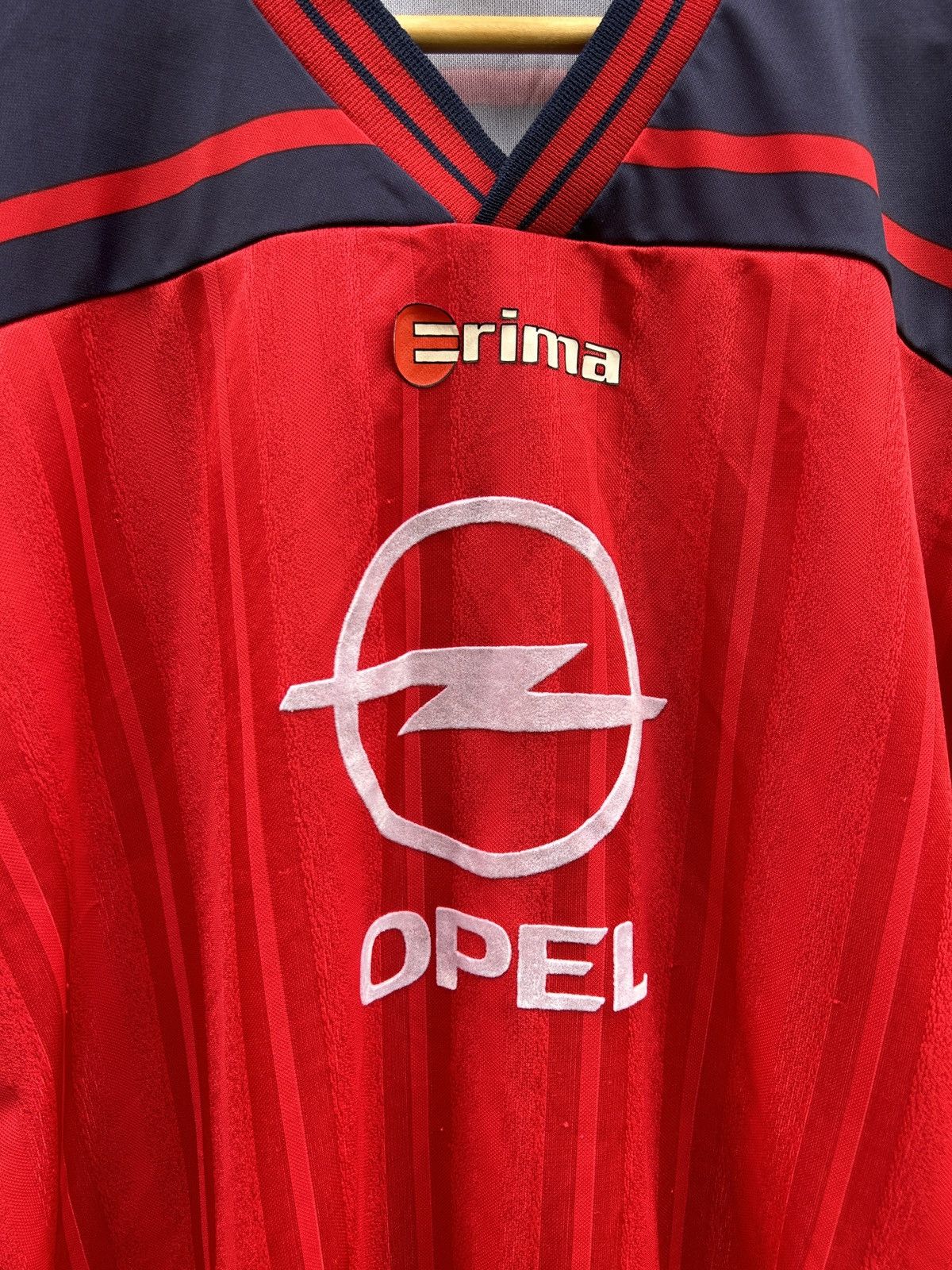Erima Vintage Erima SV Dorpum Opel Sponsor Soccer Jersey Size US L / EU 52-54 / 3 - 2 Thumbnail