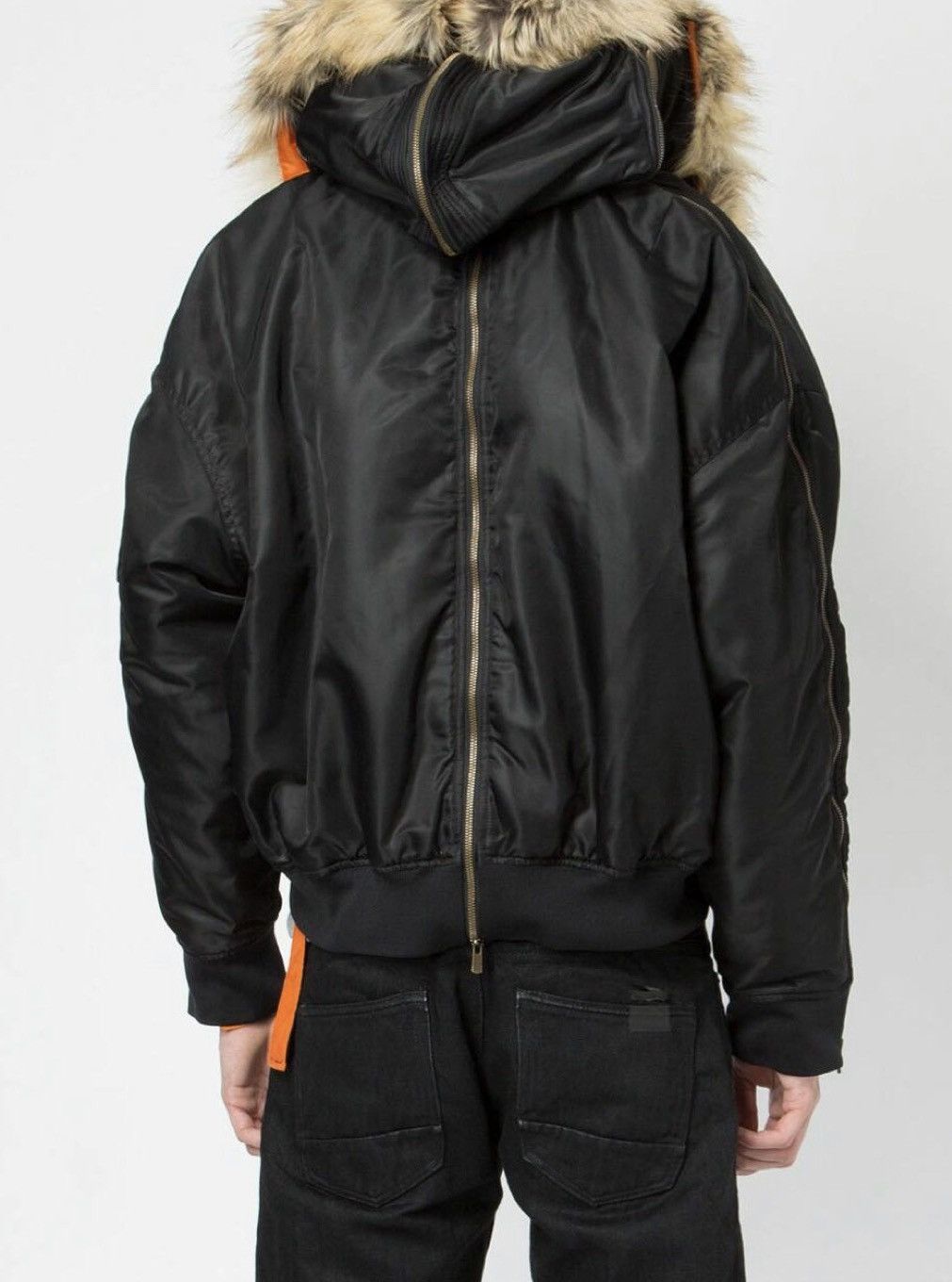 Y/Project Y/Project Multifunctional Detachable Fur Zip