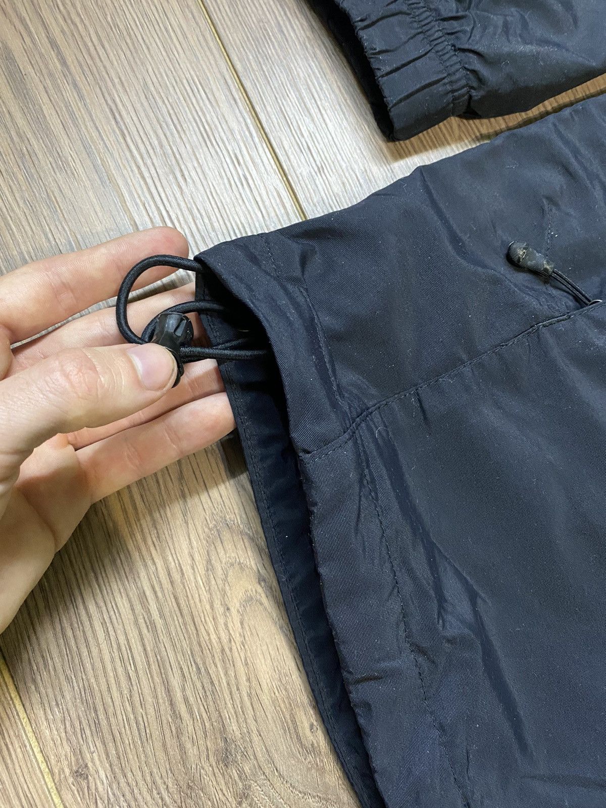 Nike × Vintage Vintage Nike Nylon Drill Light Jacket Black Size M Size US M / EU 48-50 / 2 - 6 Thumbnail