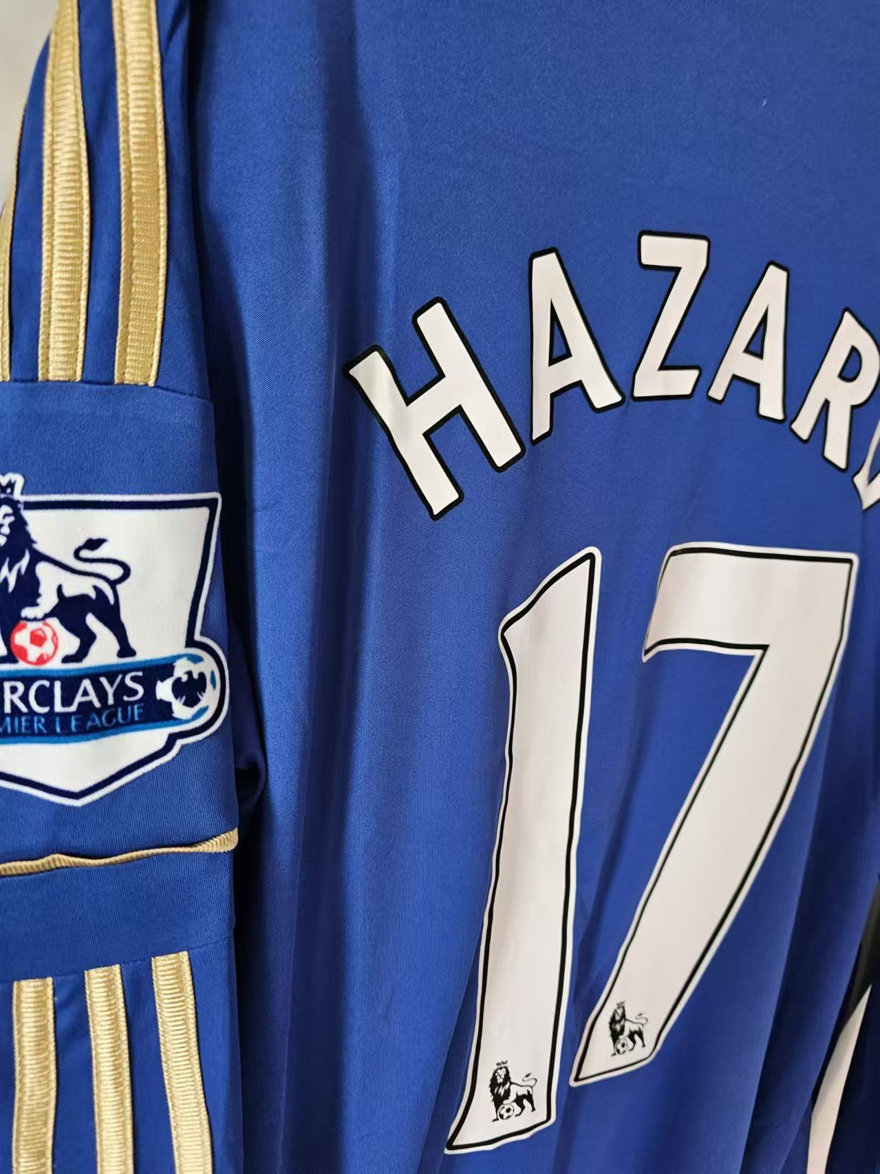 Chelsea Soccer 2012 2013 Chelsea #17 Eden Hazard Jersey Home Size US XXL / EU 58 / 5 - 4 Thumbnail