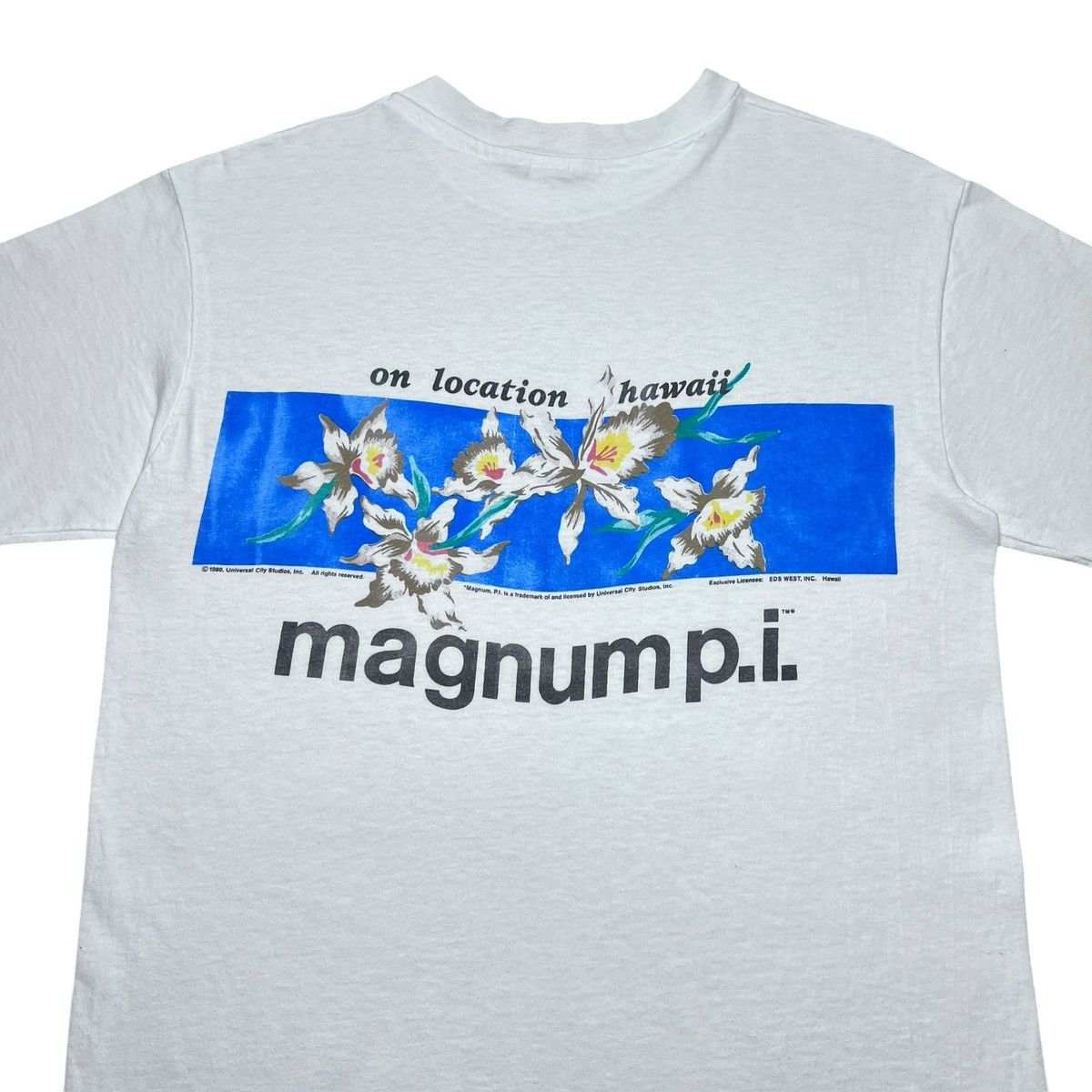 Other Vtg 1980 Magnum PI Hawaii Cast & Crew TV Show Promo T-Shirt Size US M / EU 48-50 / 2 - 4 Thumbnail