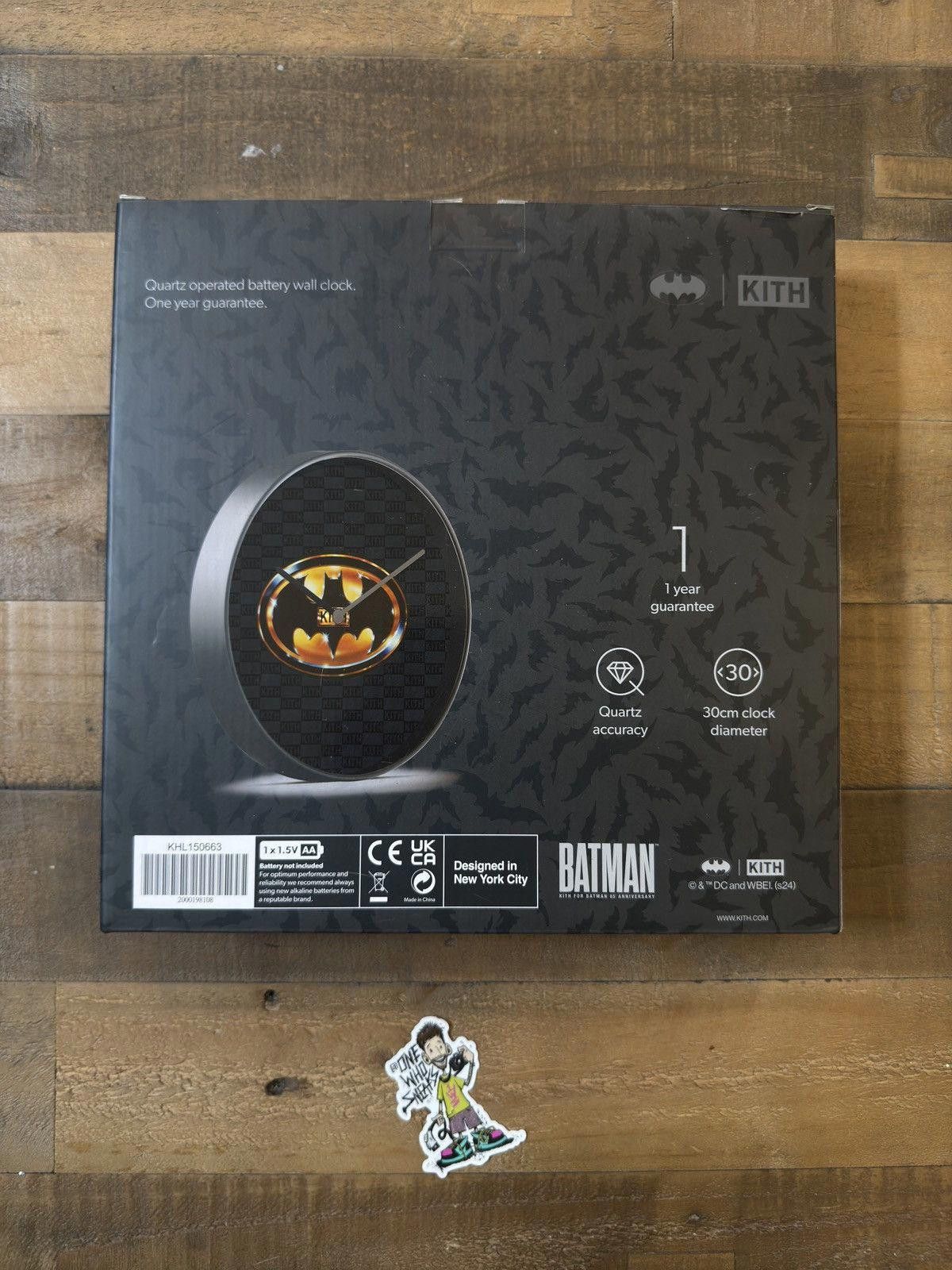 Kith Kith x Batman Logo Wall Clock Size ONE SIZE - 2 Thumbnail