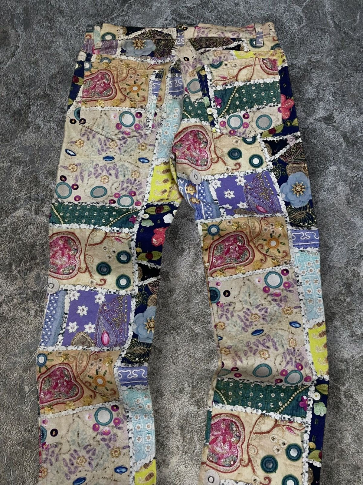 Hysteric Glamour Vintage Japan Designer 90’s Ba-Tsu Face If u Are Young Pant Size US 28 / EU 44 - 13 Thumbnail