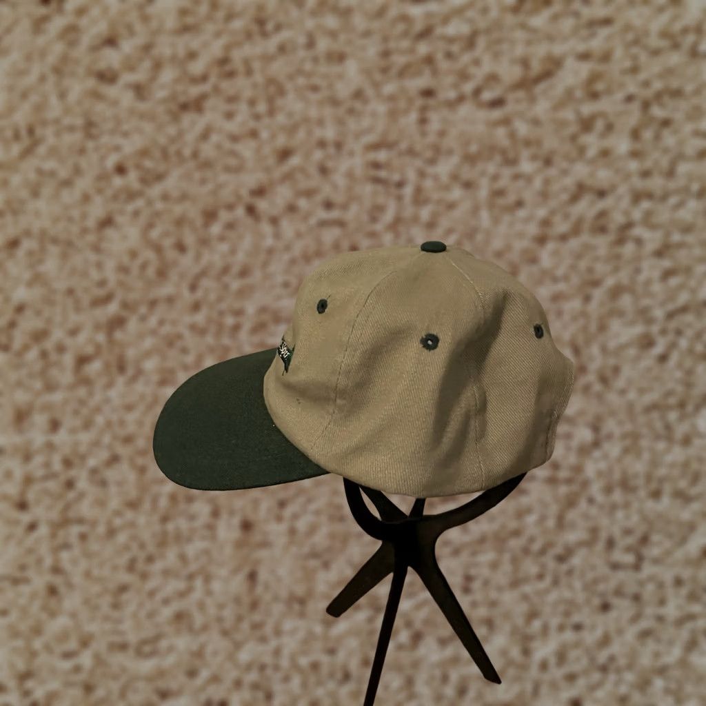 Vintage VINTAGE Golf Club Hat Cap Green Adjustable Strapback Head Shot Mens Landings at Spirit of St Louis MO Size ONE SIZE - 1 Thumbnail