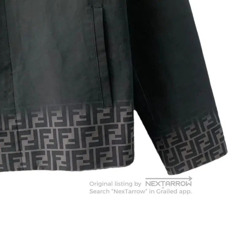 Fendi Fendi Black Cotton Men's Jacket . Size US S / EU 44-46 / 1 - 5 Thumbnail