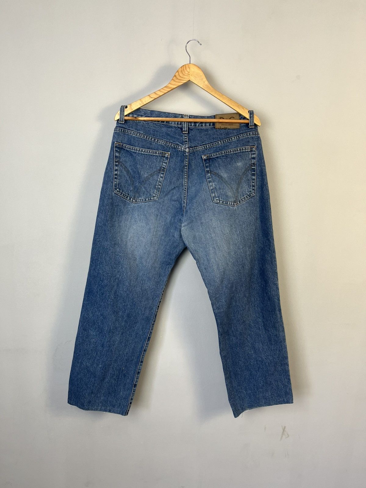 Dolce & Gabbana × Vintage Dolce & Gabbana D&G Vintage Y2K Denim Jeans Made in Italy Size US 38 / EU 54 - 1 Thumbnail
