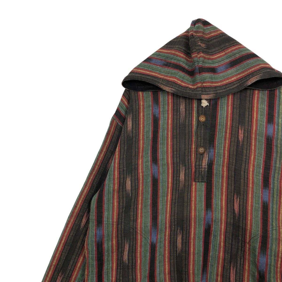 Japanese Brand 🔥VINTAGE BAJRA PULL OVER HICKORY STRIPED LAXMI ISSEY MIYAKE Size US M / EU 48-50 / 2 - 9 Thumbnail