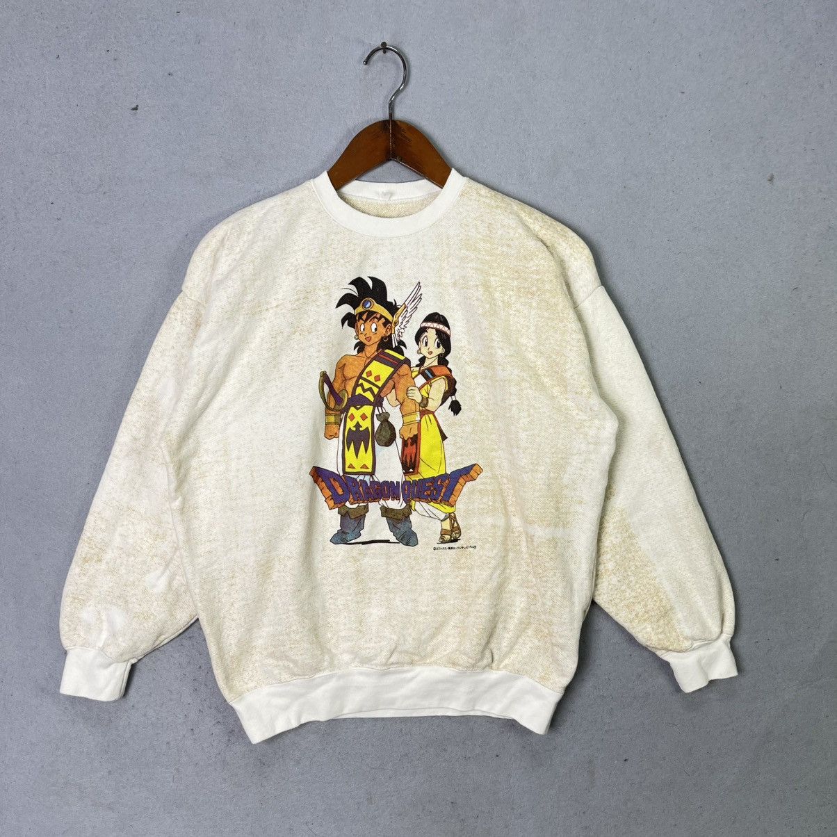 Anime Vintage Dragon Quest Anime Sweatshirt (Japan) Size US L / EU 52-54 / 3 - 1 Thumbnail