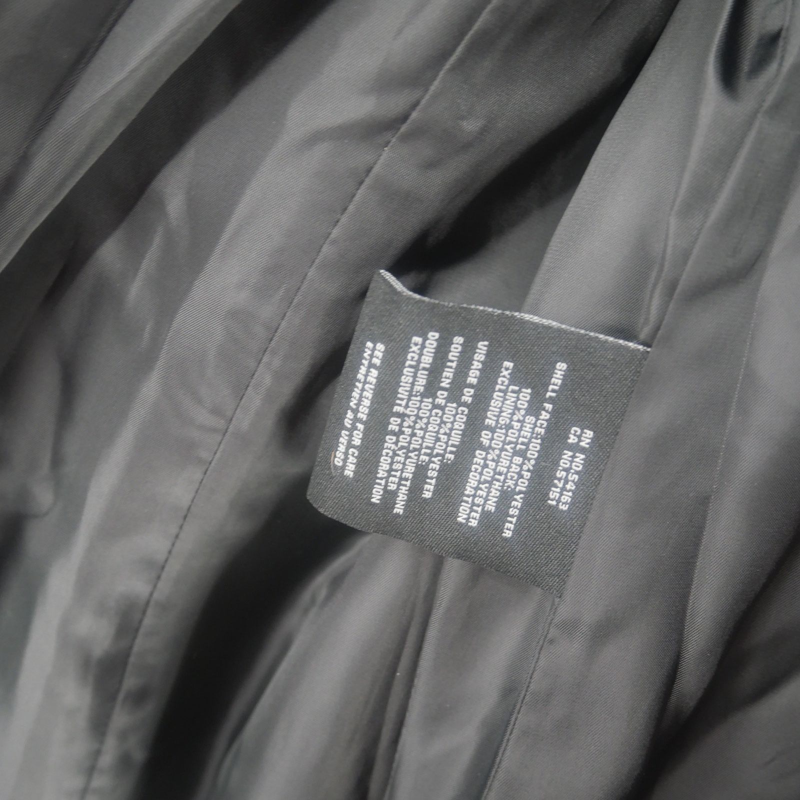 Cole Haan NEW Cole Haan Women's 14 Belted Hooded Long Coat Black Size XL / US 12-14 / IT 48-50 - 4 Thumbnail
