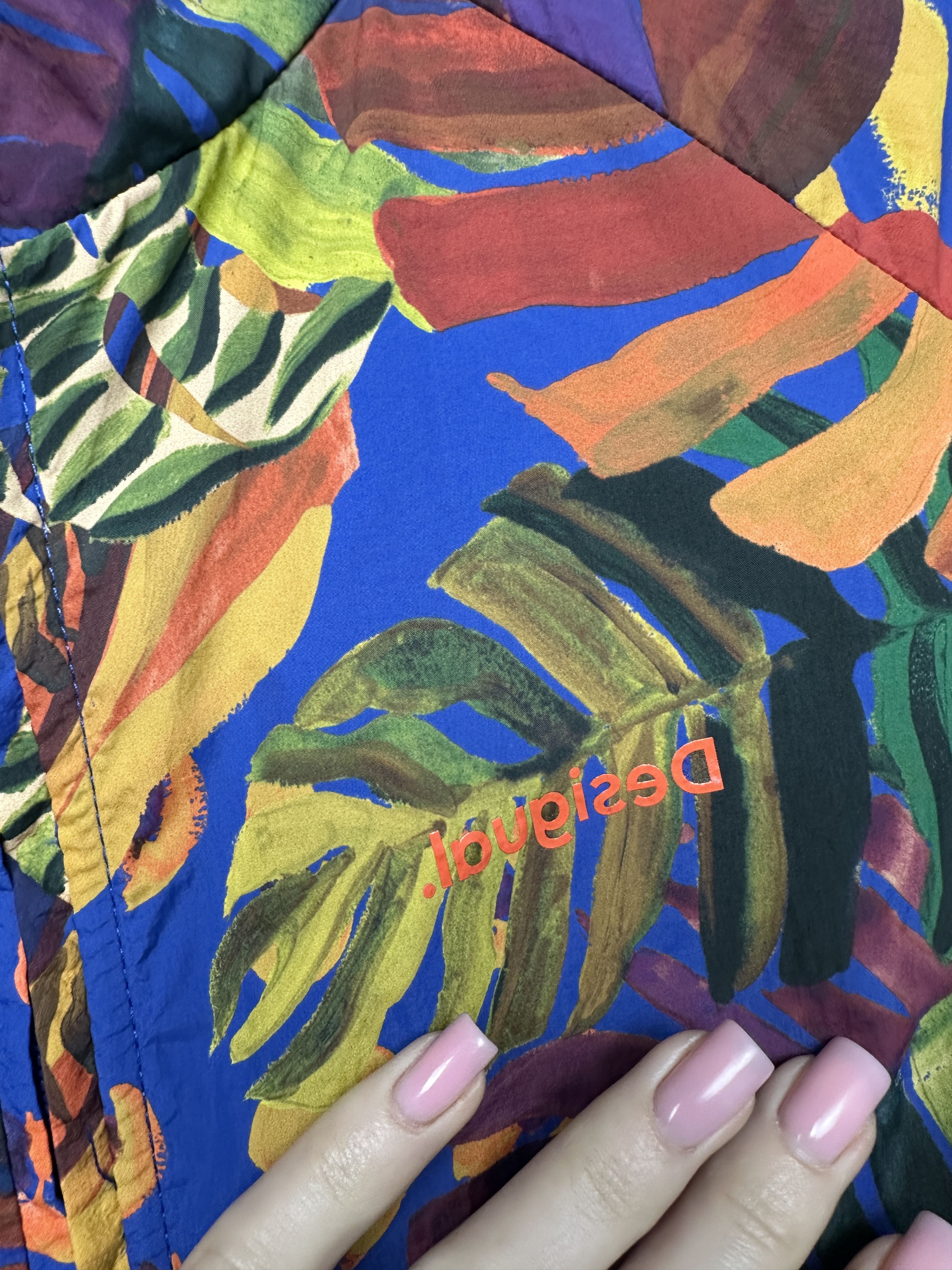 Desigual Desigual Womens Windbreaker Jacket Size M / US 6-8 / IT 42-44 - 3 Thumbnail
