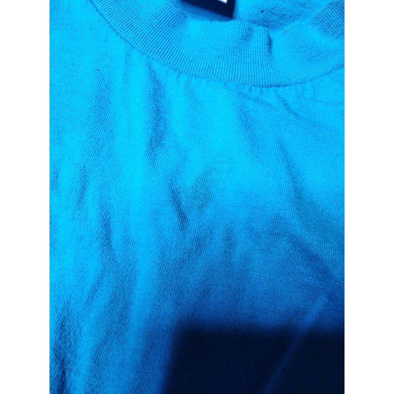 Jerzees VINTAGE Jerzees Travel T Shirt Embroidered Firenze Italia Souvenir Distressed Blue L Mens Graphic Tee 90s Size US L / EU 52-54 / 3 - 3 Thumbnail