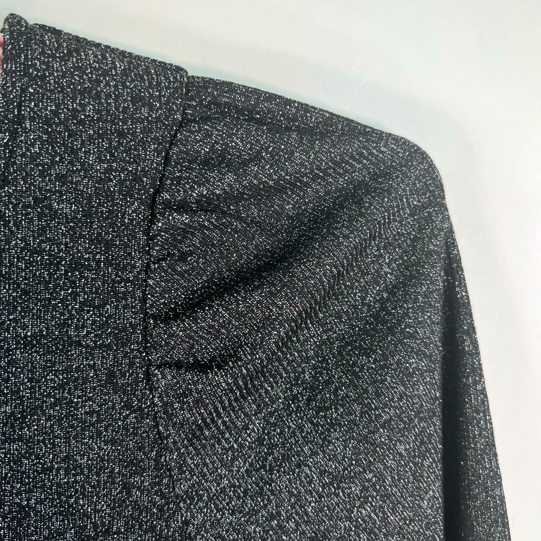 Vintage Who What Wear Womens Boat Neck Gray Metallic Sweater Dress 1X NWT Size XL / US 12-14 / IT 48-50 - 2 Thumbnail