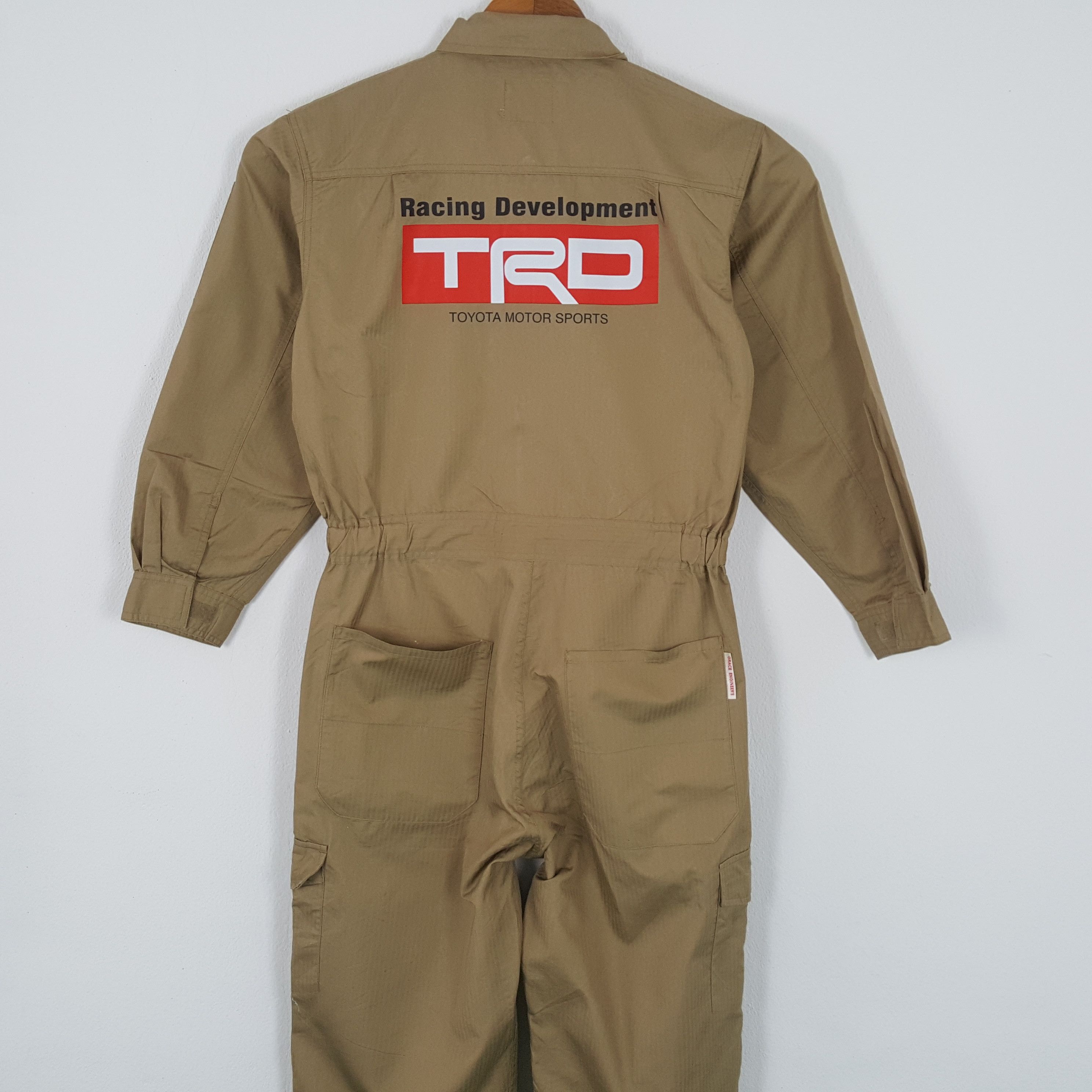 Japanese Brand × Vintage Vintage TRD TOYOTA MOTOR SPORTS Japanese Custom Coverall Size US M / EU 48-50 / 2 - 2 Thumbnail