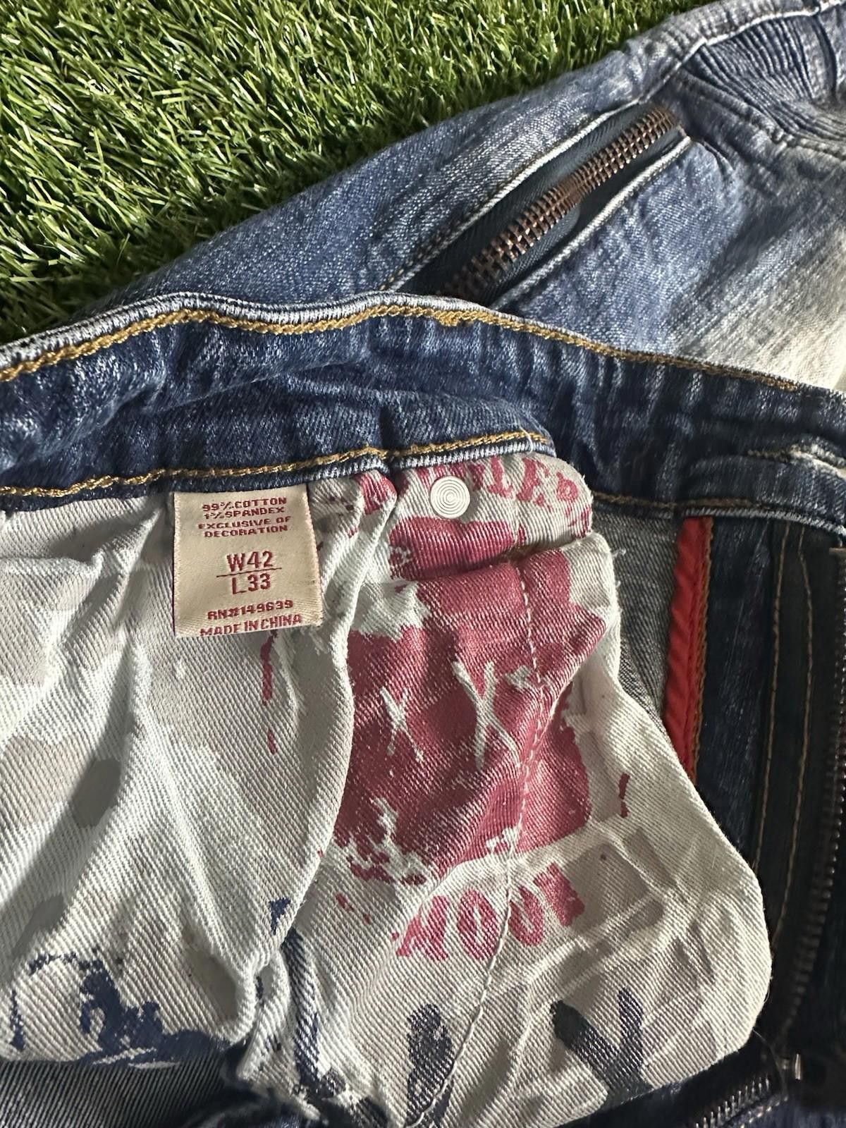 Designer Smugglers Moon Jeans 42x33 Size US 42 / EU 58 - 3 Thumbnail