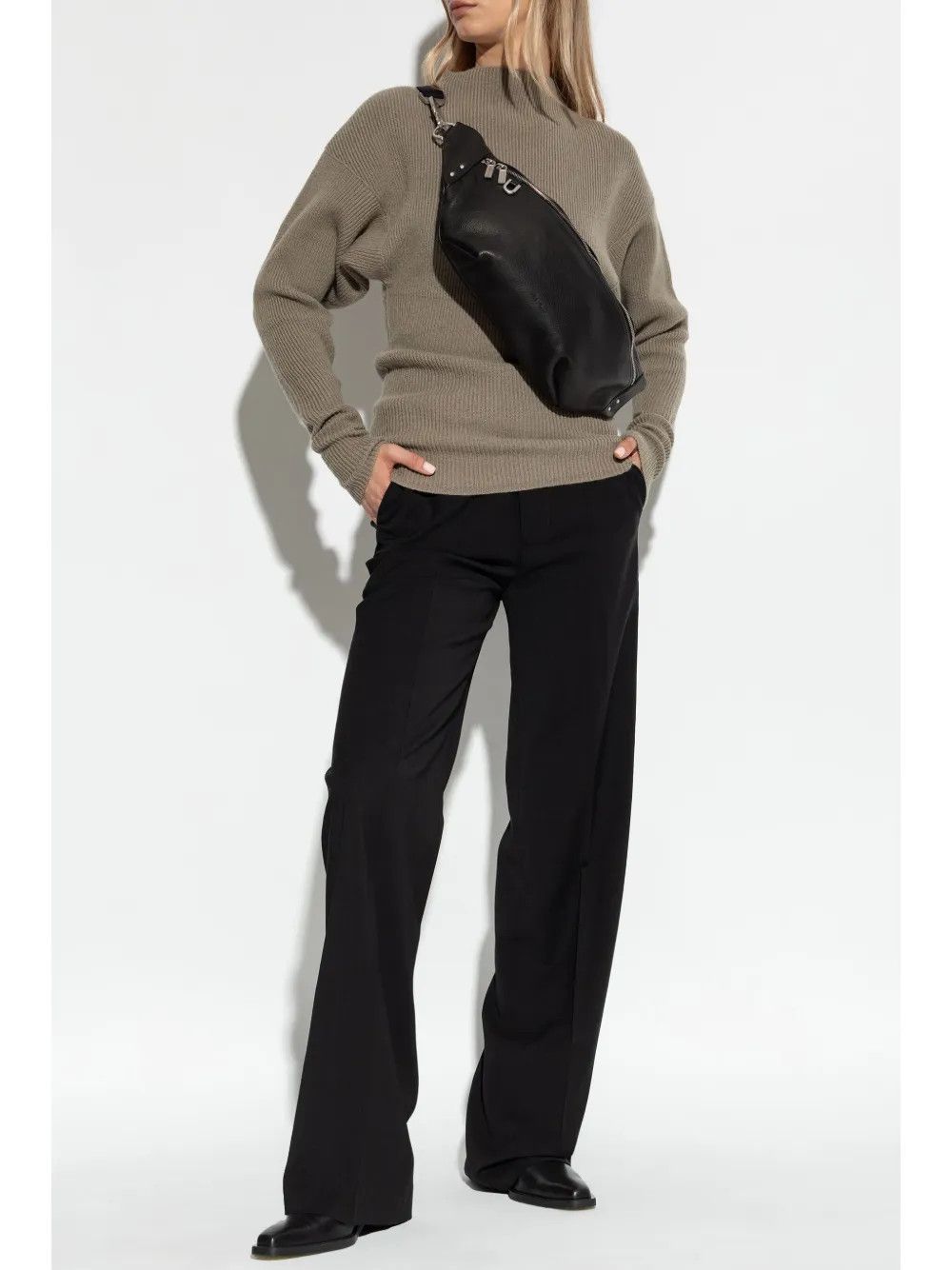 Rick Owens o1y0126 Crewneck Sweater in Gray Size L / US 10 / IT 46 - 5 Thumbnail