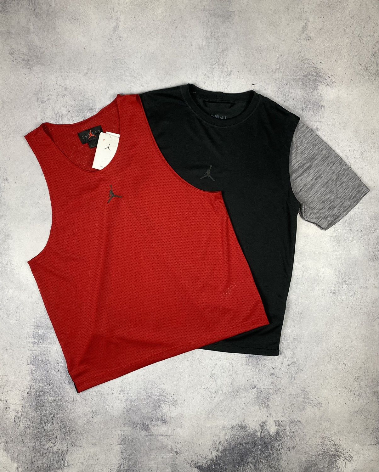 Jordan Brand × Nike Nike Jordan Dri Fit Basketball Combo Statement Tank Top Tee Size US M / EU 48-50 / 2 - 4 Thumbnail