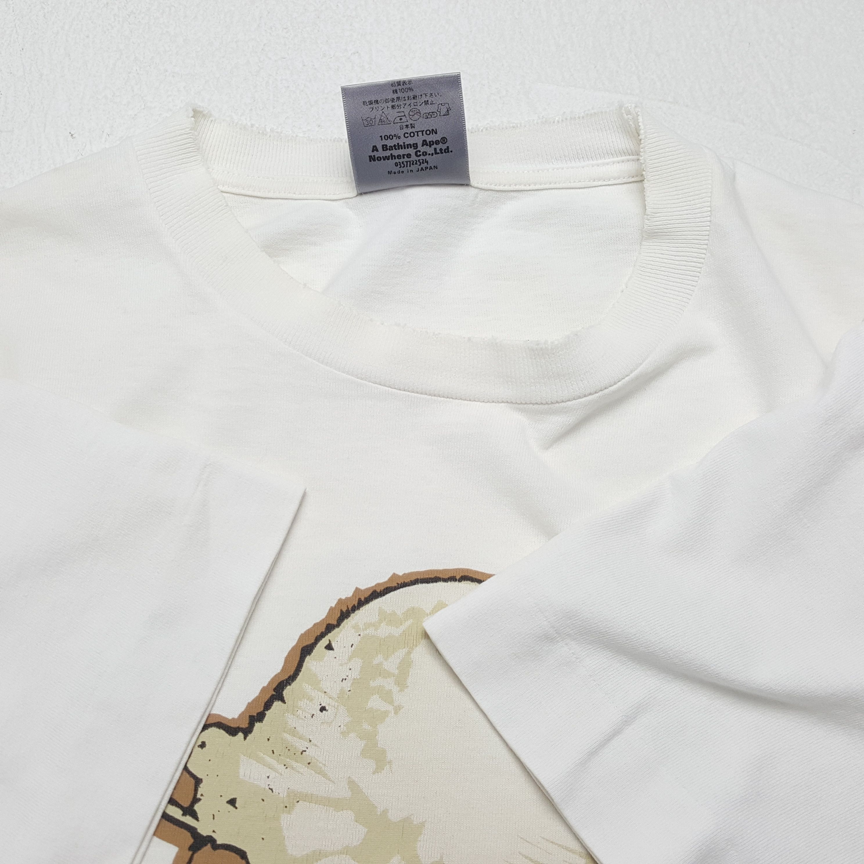 Bape × Vintage Vintage A BATHING APE BAPE Japanese Brand T-Shirts Size US M / EU 48-50 / 2 - 6 Thumbnail