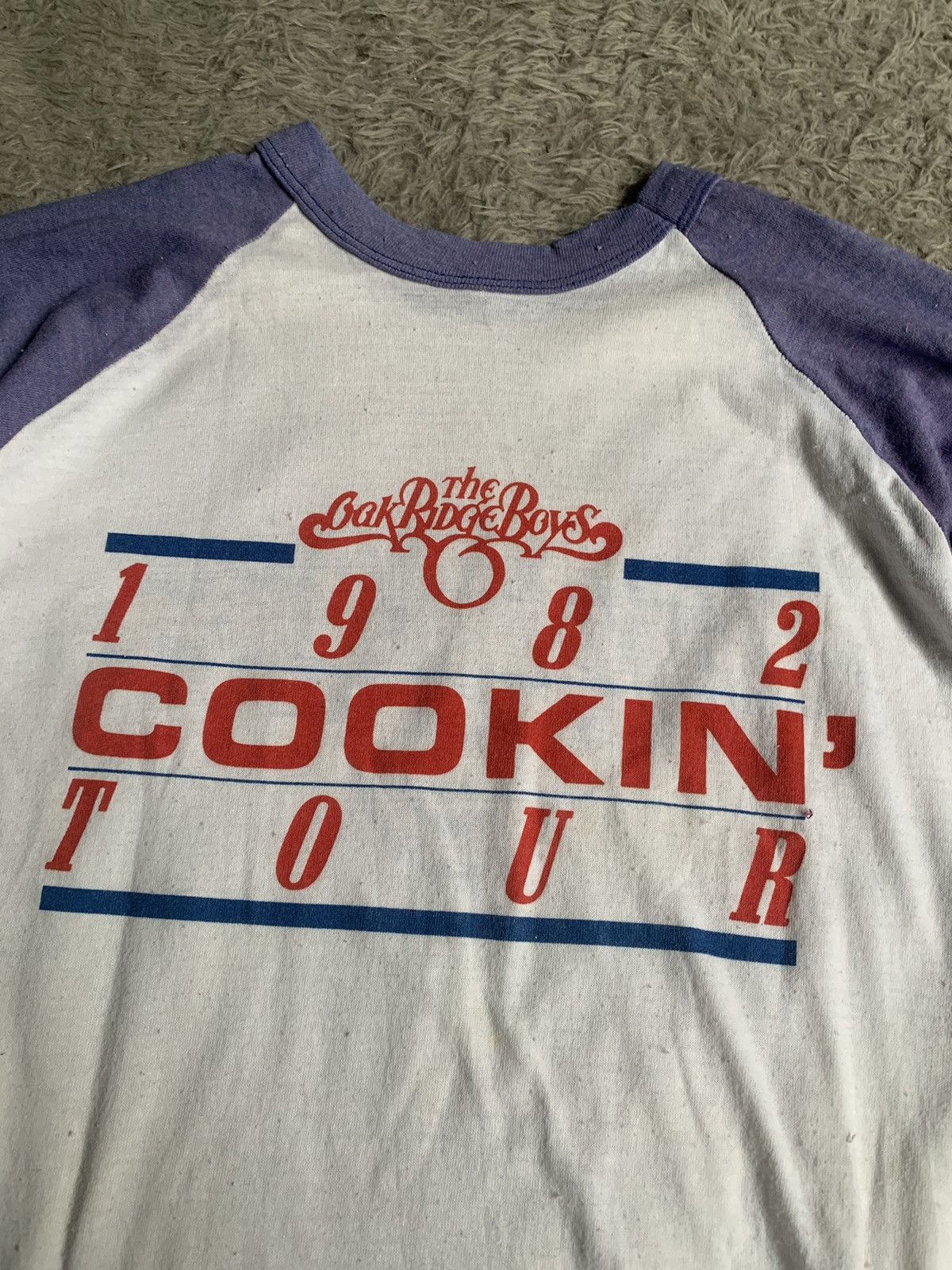 Band Tees Vintage 80s The Oak Ridge Boys Cookin Tour 1982 3 4 Sleeve Size US S / EU 44-46 / 1 - 5 Thumbnail