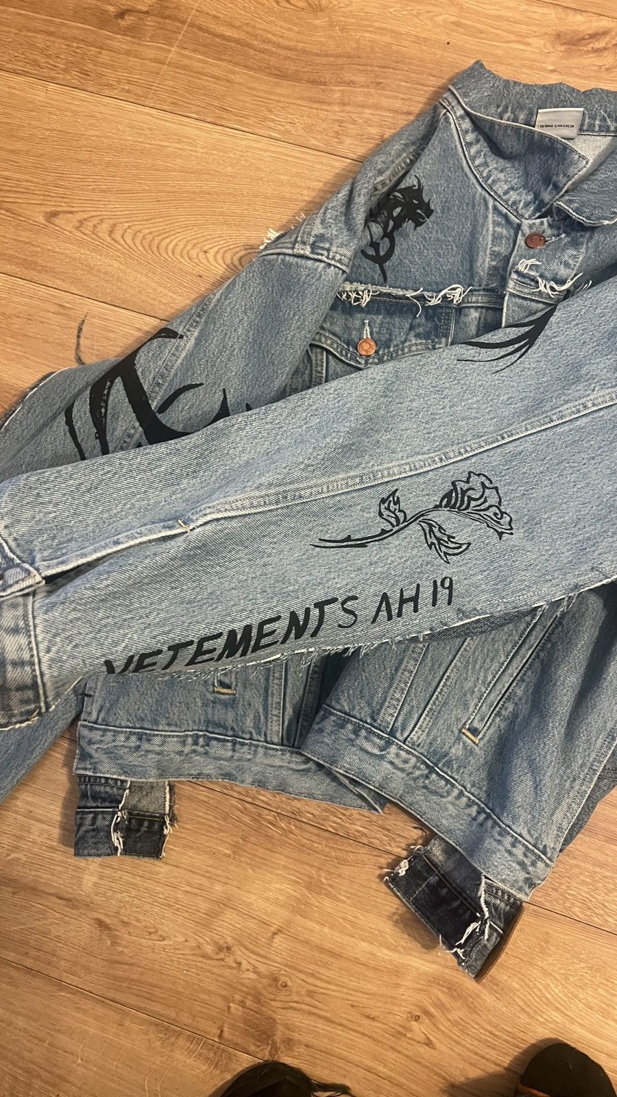 Vetements Vetements Reconstructed Denim Jacket Size US M / EU 48-50 / 2 - 8 Thumbnail